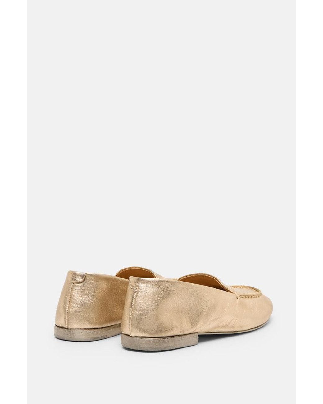 Marsèll Natural Golden Leather Loafers