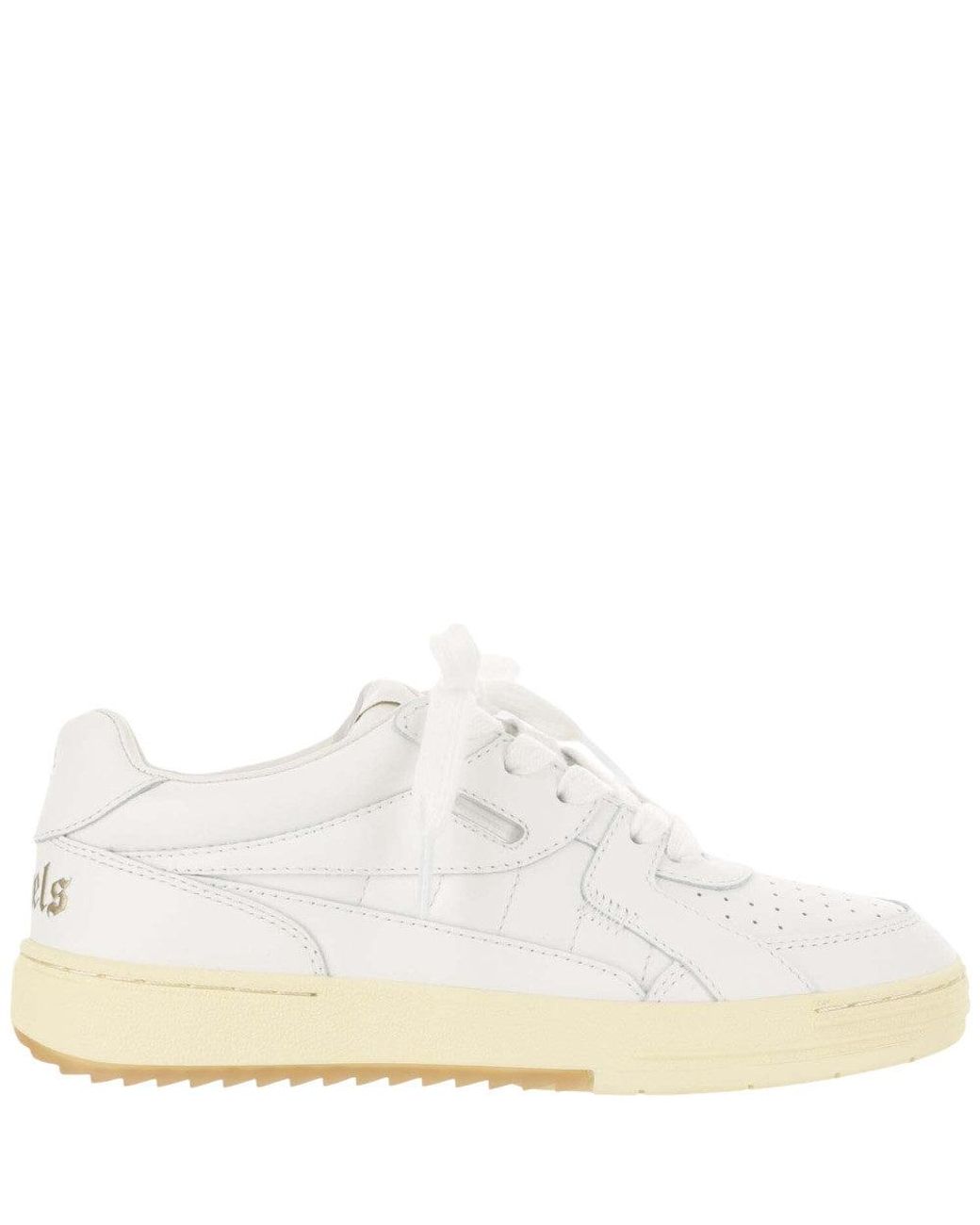 Palm Angels White Logo Sneakers