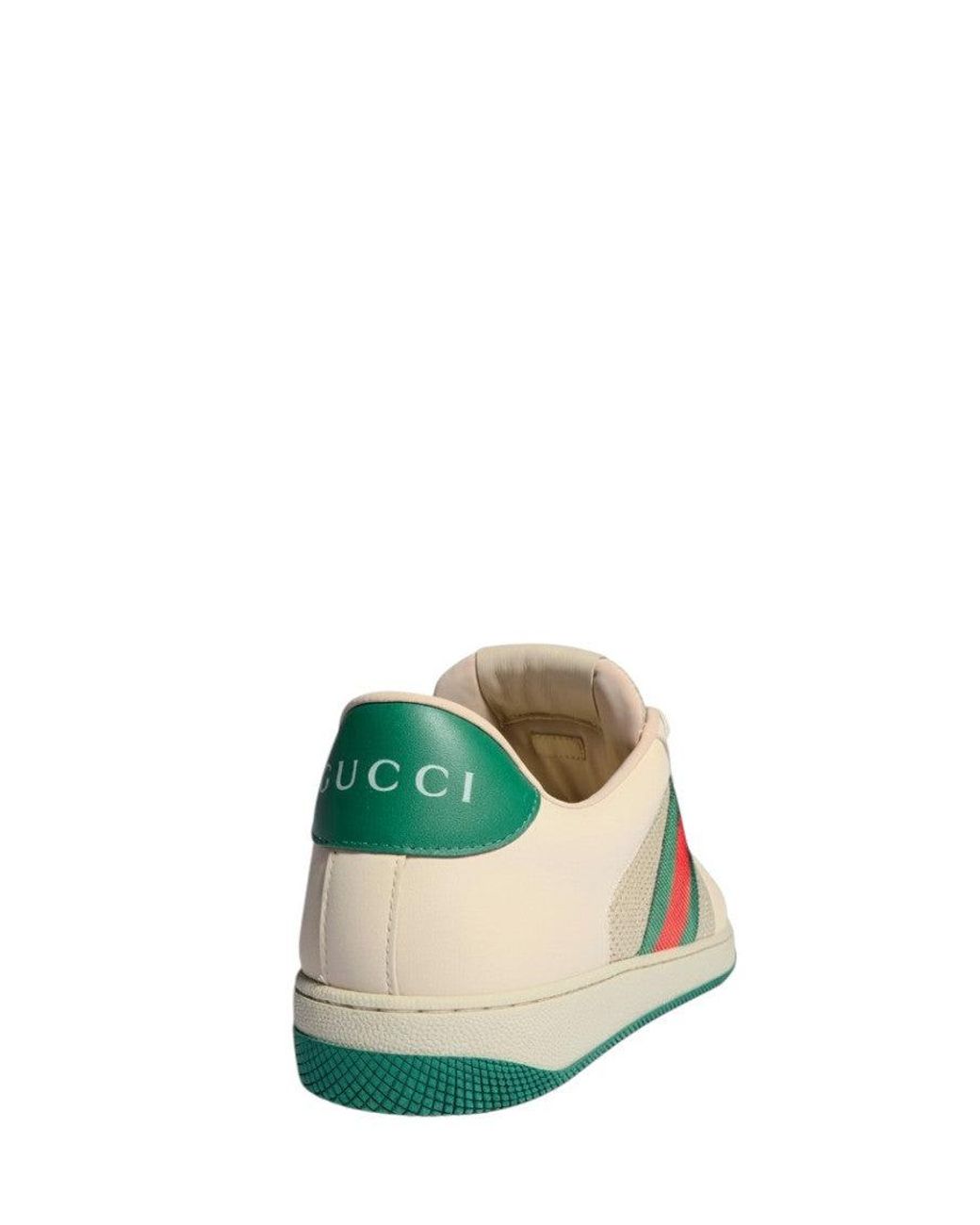 Gucci Green Screener Sneakers for men