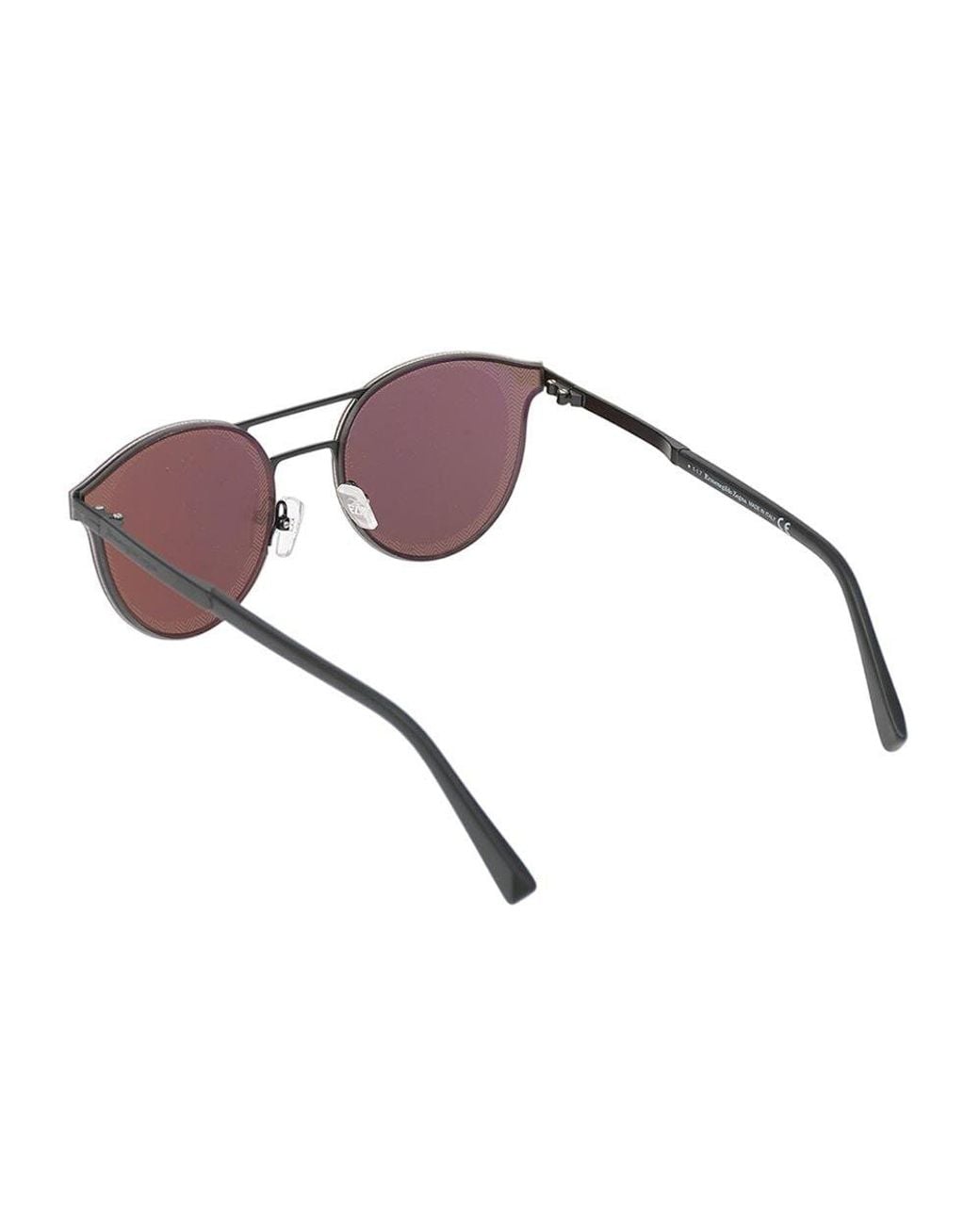Zegna Natural Round Sunglasses for men