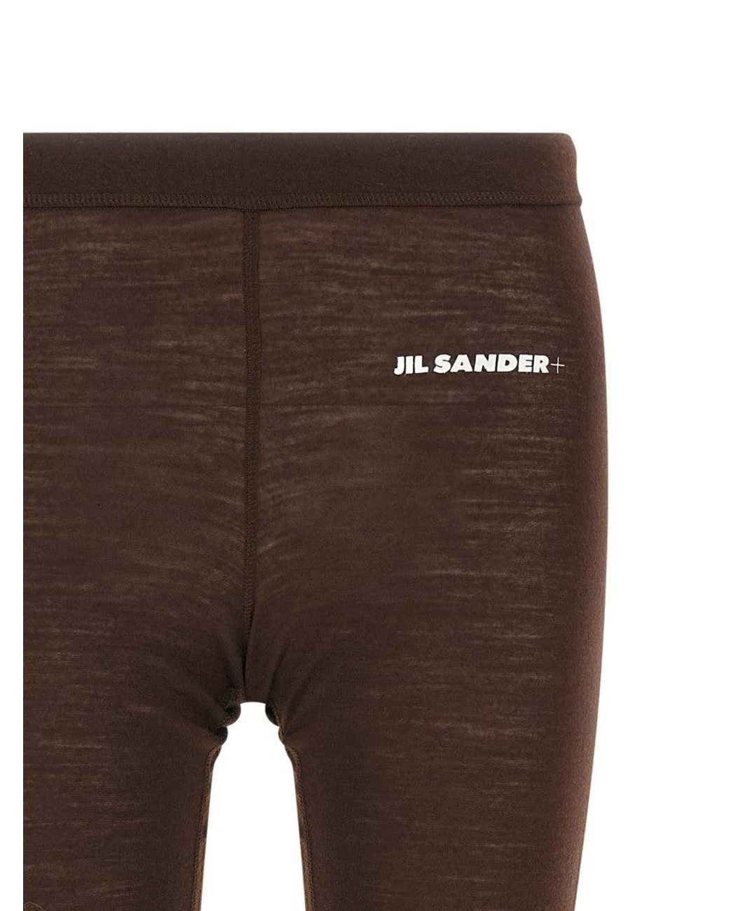 Jil Sander Brown '029' Leggings