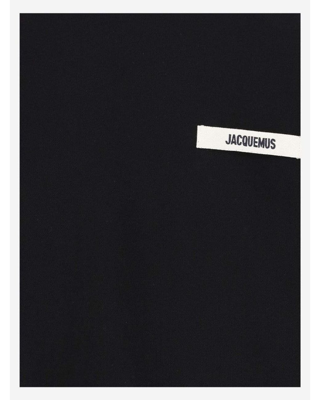 Jacquemus Blue Logo Sweatshirt for men