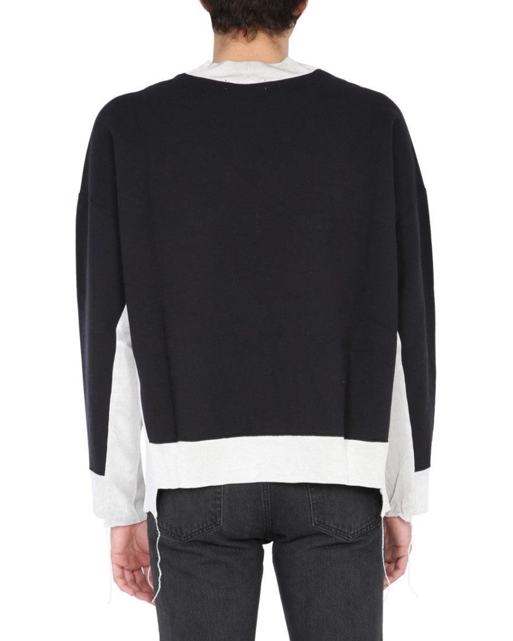 Ambush Black Crew Neck Sweatshirts for men