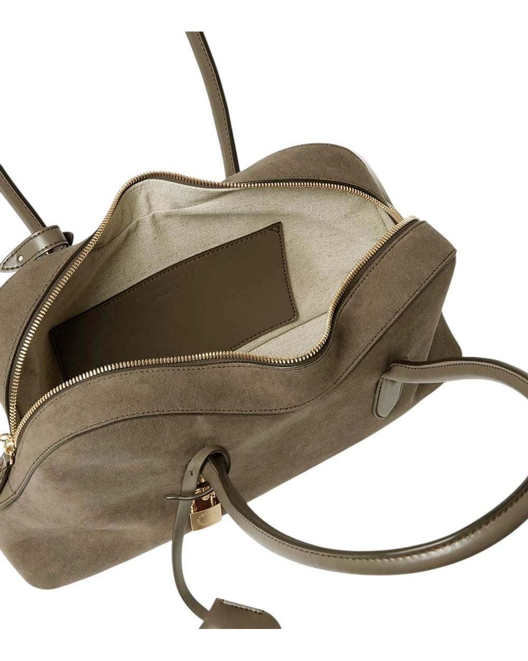 Stella McCartney Brown Dark Ryder Large Shoulder Bag