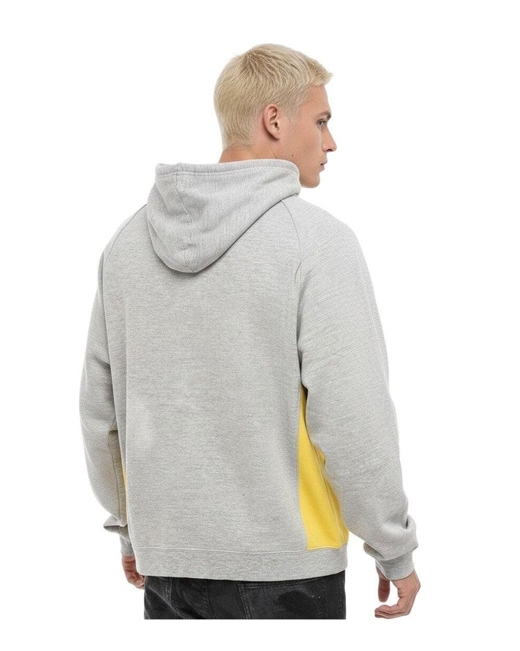 DSquared² Gray Logo Relaxed Hoodie for men