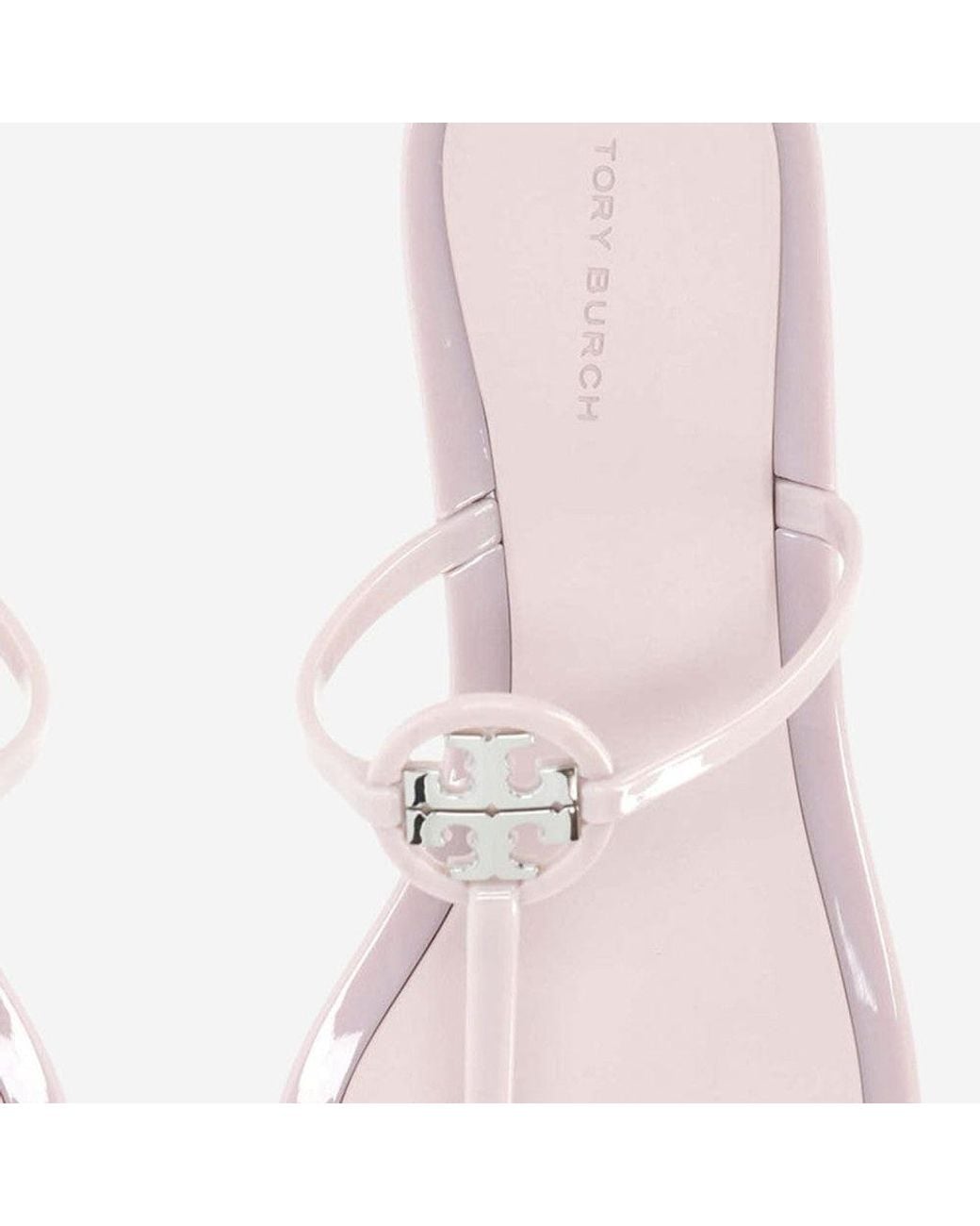 Tory Burch Natural Peach Open Toe Sandals