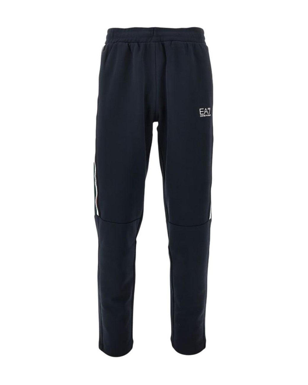 EA7 Blue Elasticated Joggers for men