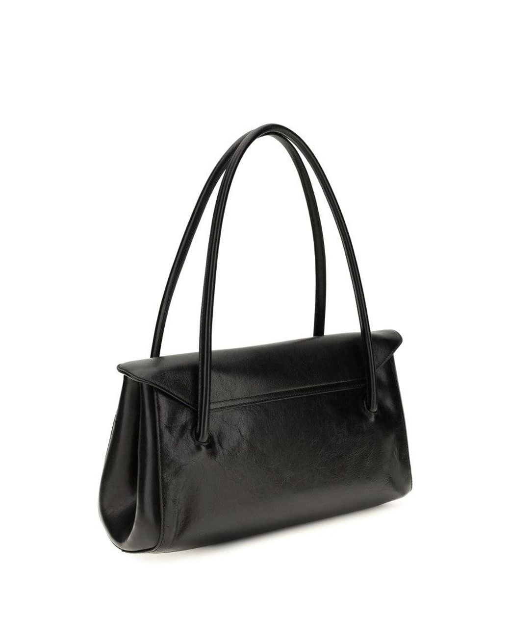 Marni Black East West Large Shoulder Bag