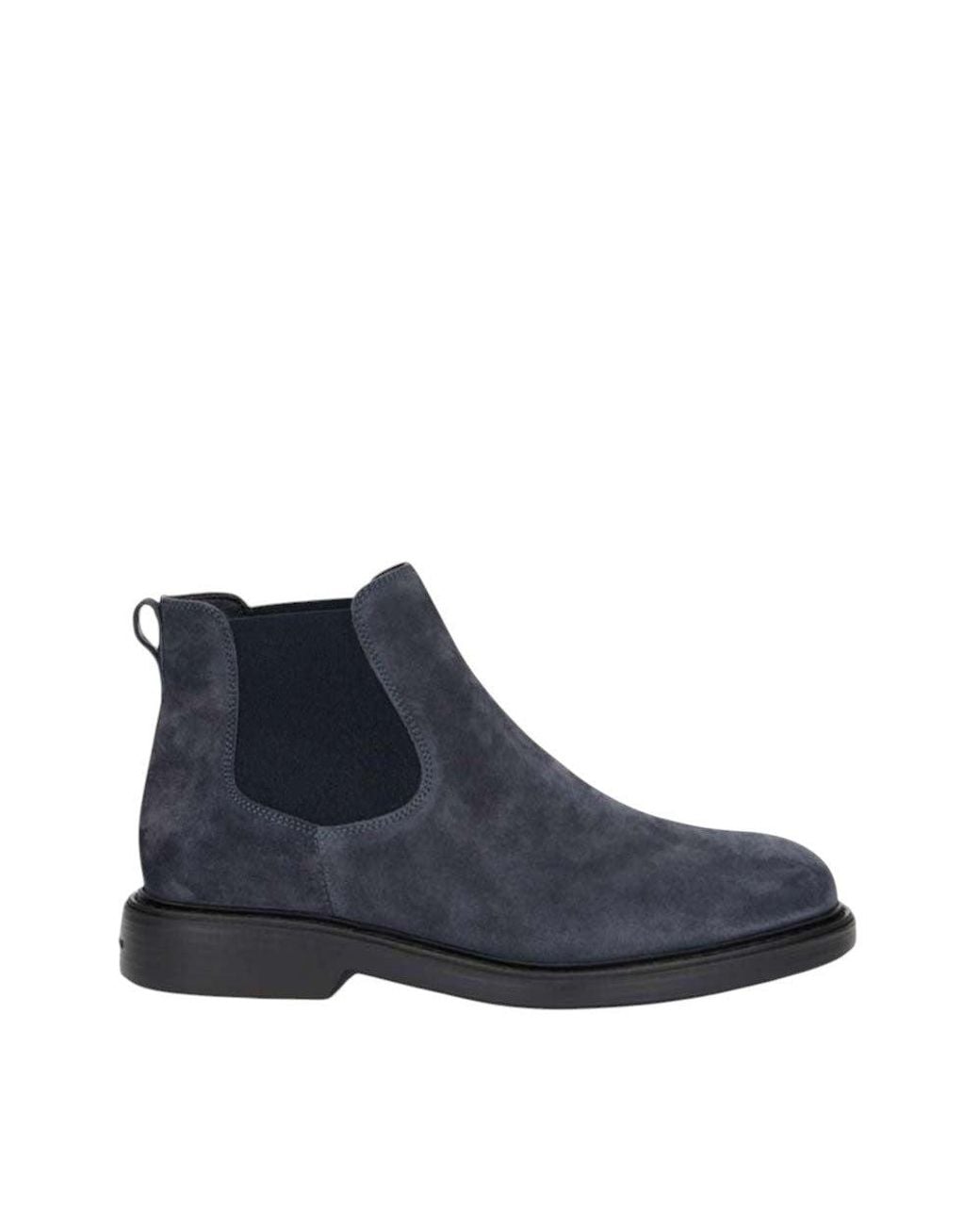 Hogan Blue Chelsea Ankle Boot for men