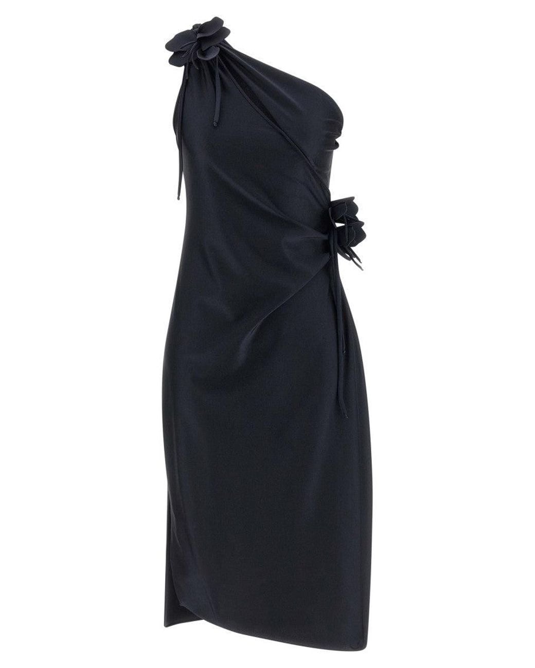 Coperni Blue Polyamide Midi Dress