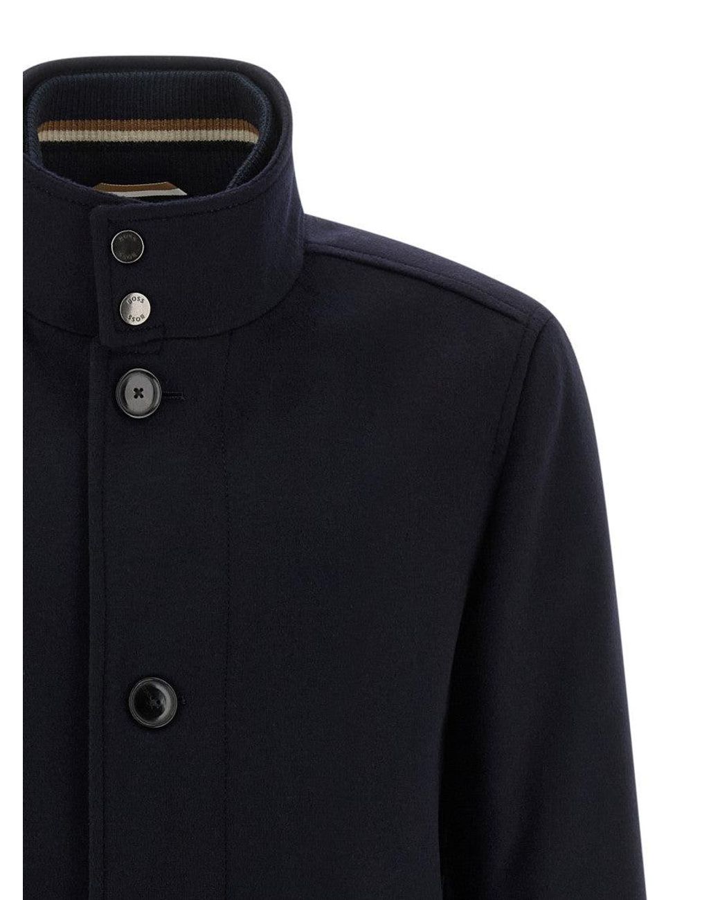 Boss Blue H-Coxtan-234 Coat for men