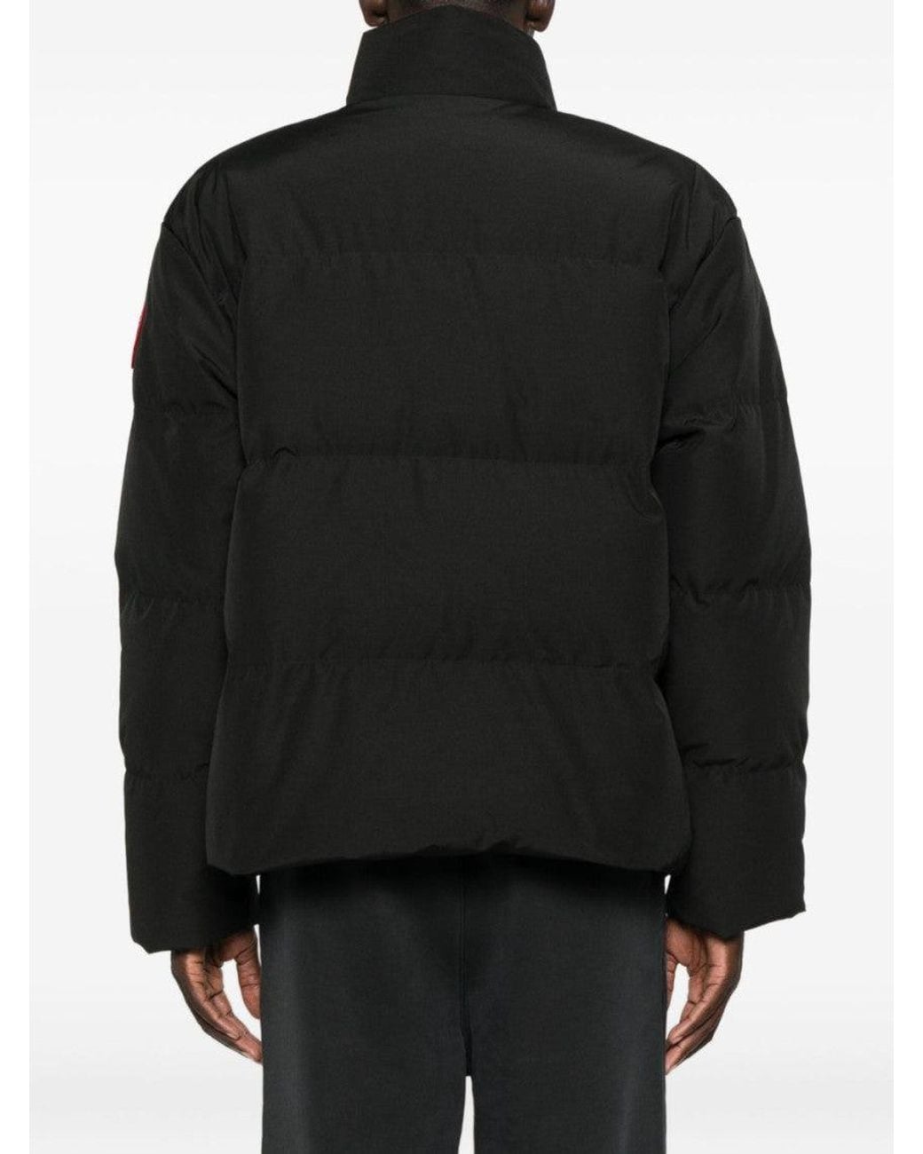 Canada Goose Black Quilted Jacket for men