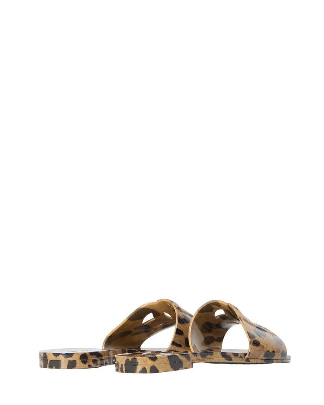 Dolce & Gabbana Metallic Slip On Flats