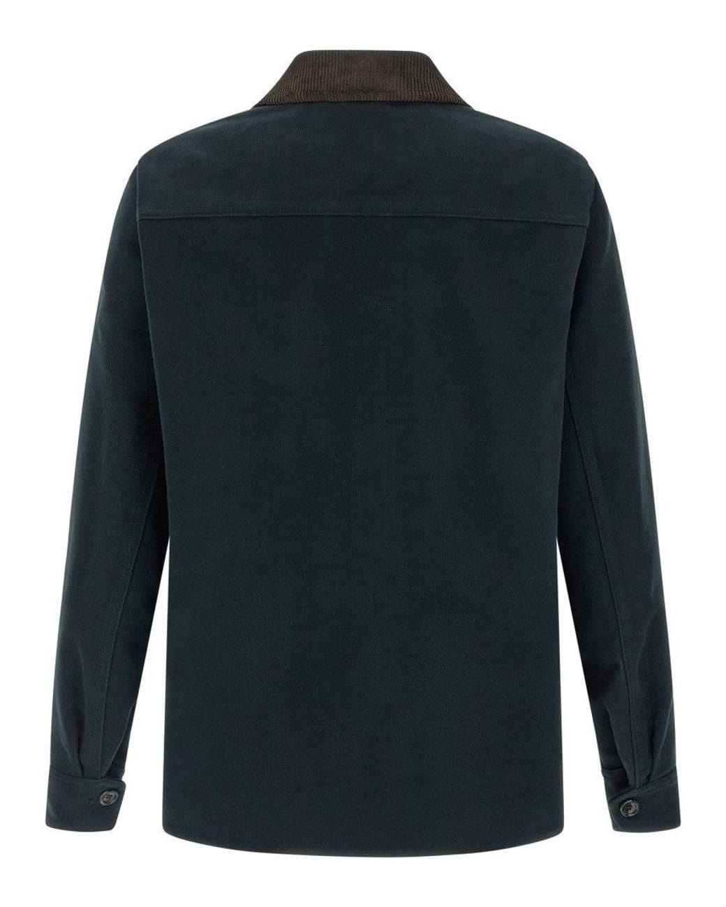 Etro Black Embroidered Jacket for men
