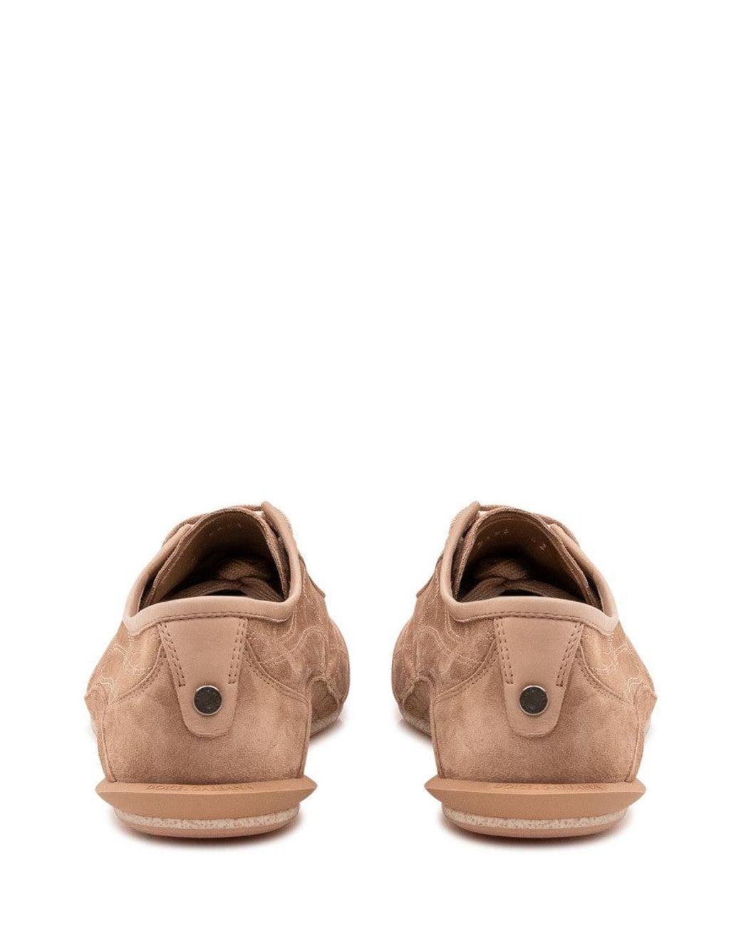 Dolce & Gabbana Brown Lace-Up Sneakers for men