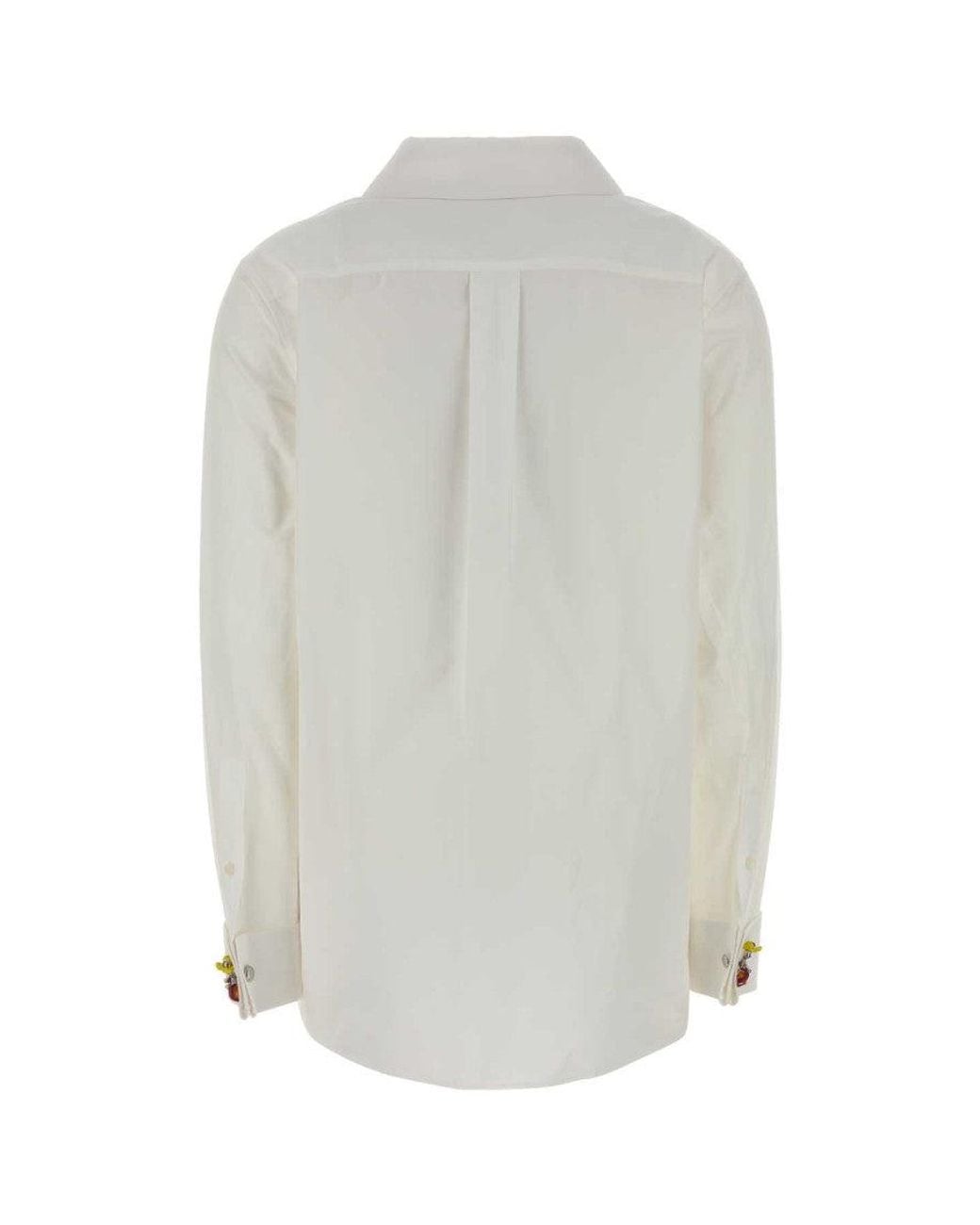 Loewe White Poplin Shirt