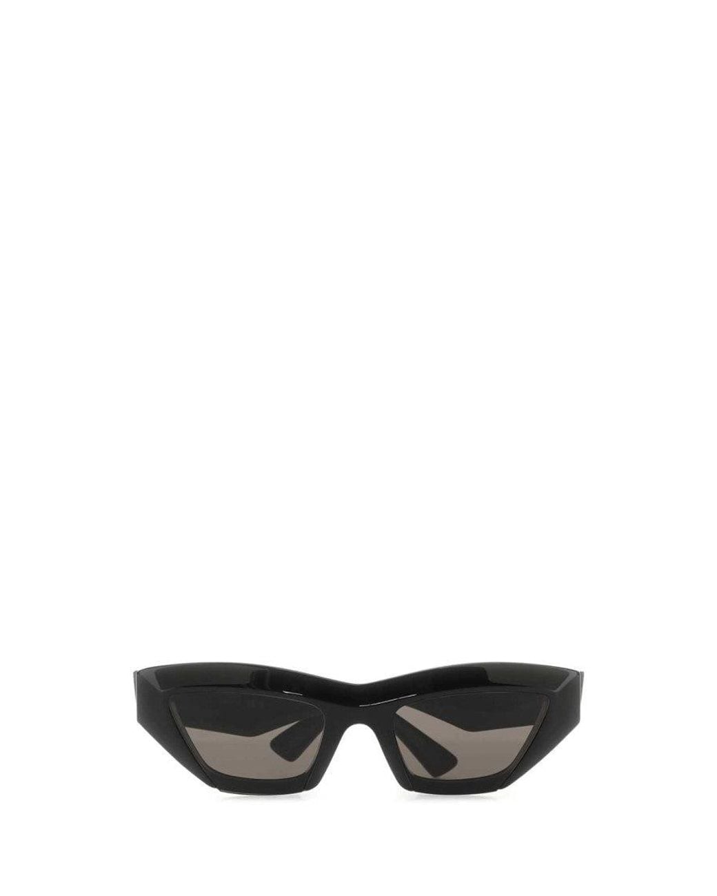 Bottega Veneta Black Cat Eye Sunglasses