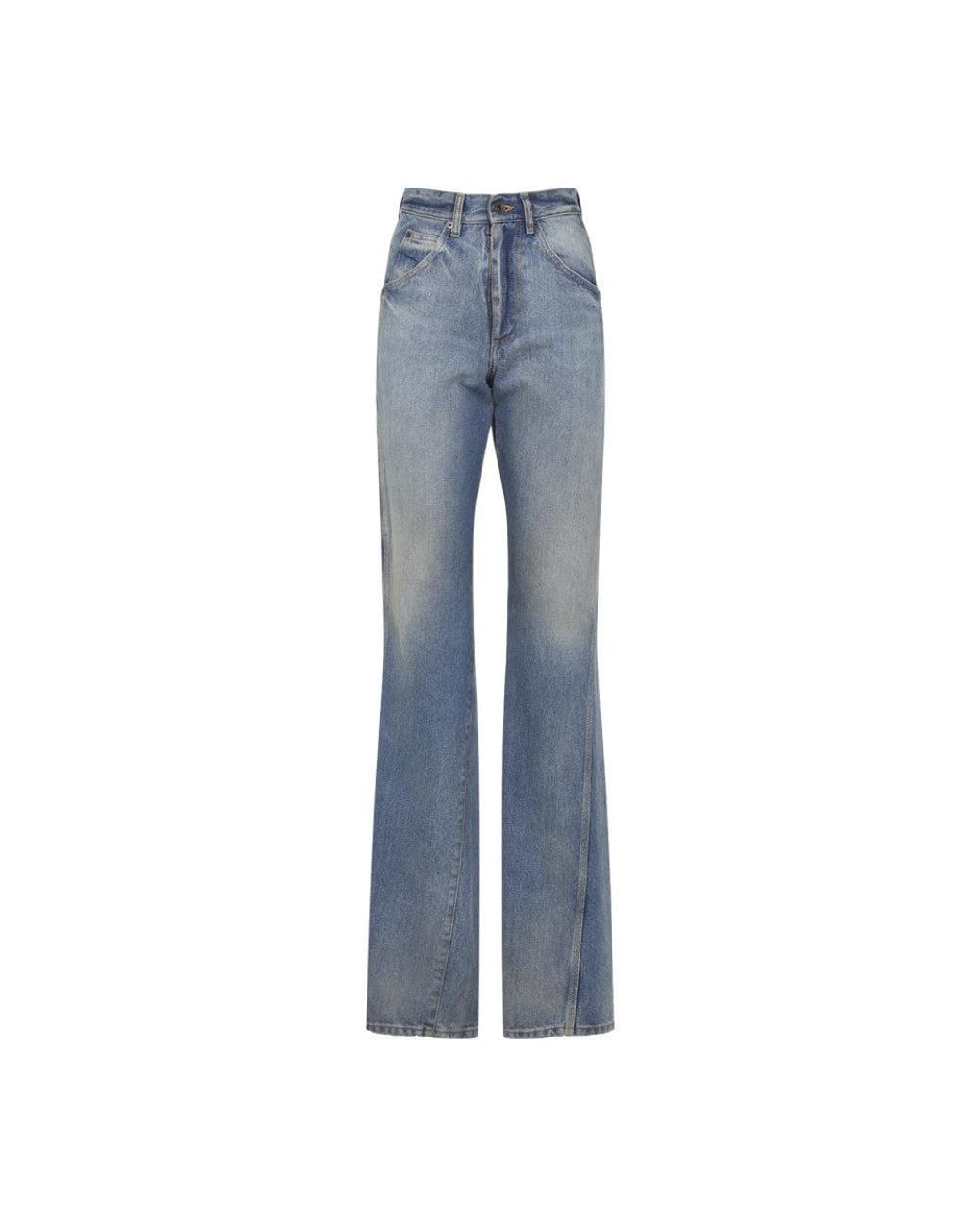 Maison Margiela Blue Light Cotton Jeans