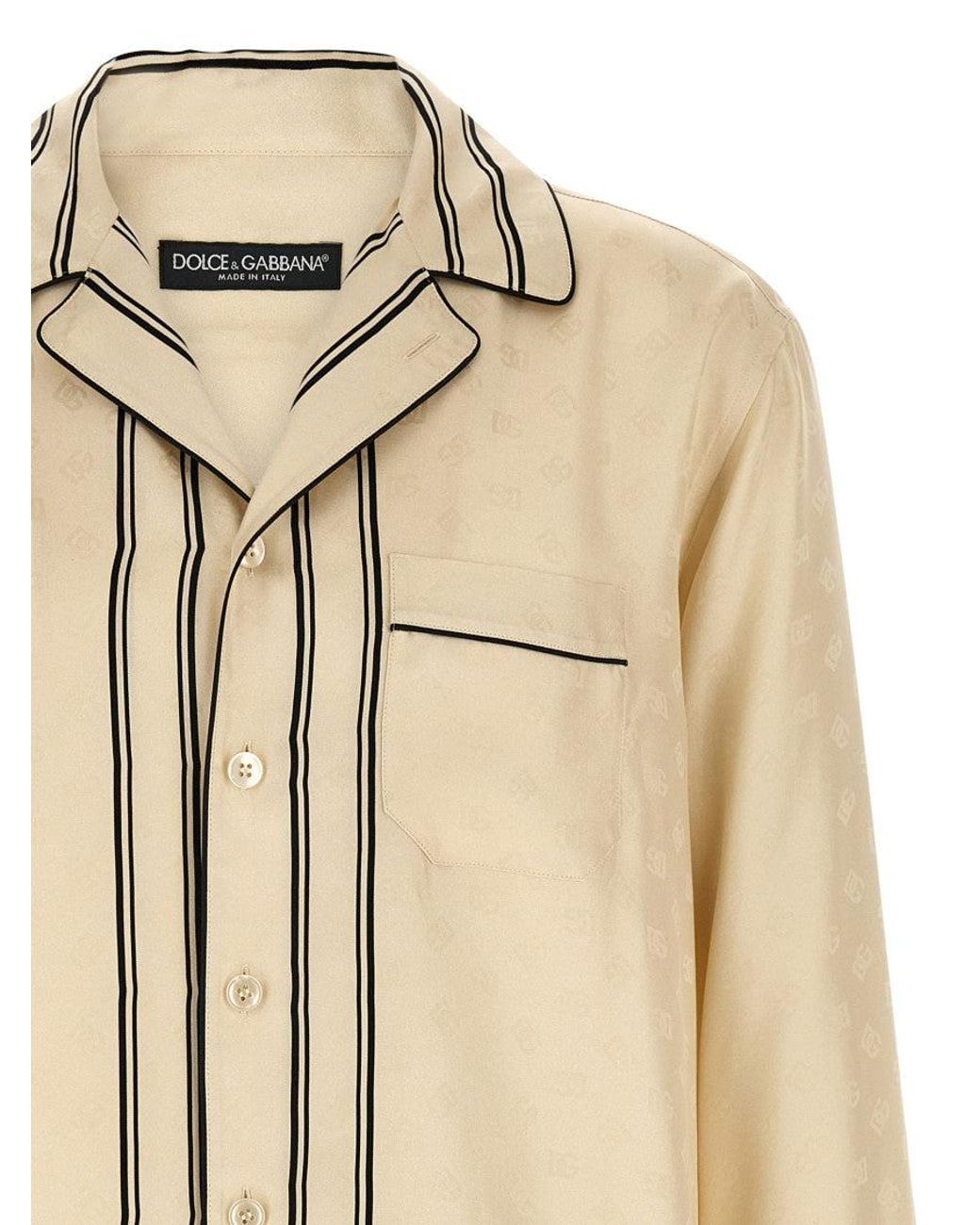 Dolce & Gabbana Natural Dolce & Gabbana Vanity Shirt for men