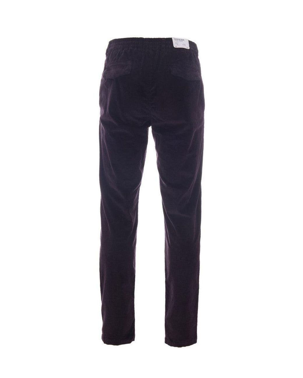 Eleventy Blue Drawstring Trousers for men