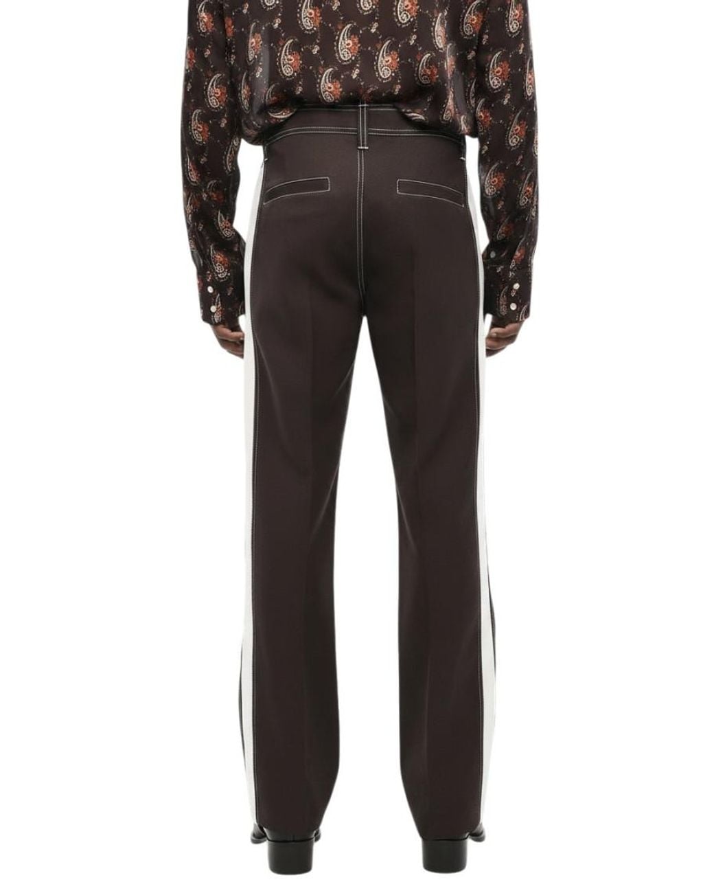 DSquared² Black Regular Trousers for men