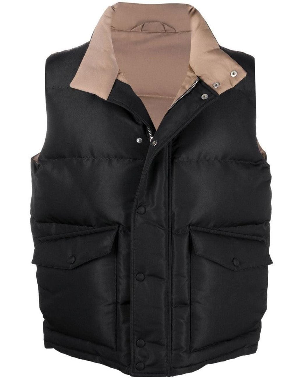 McQueen Black Shirt Collar Jacket for men