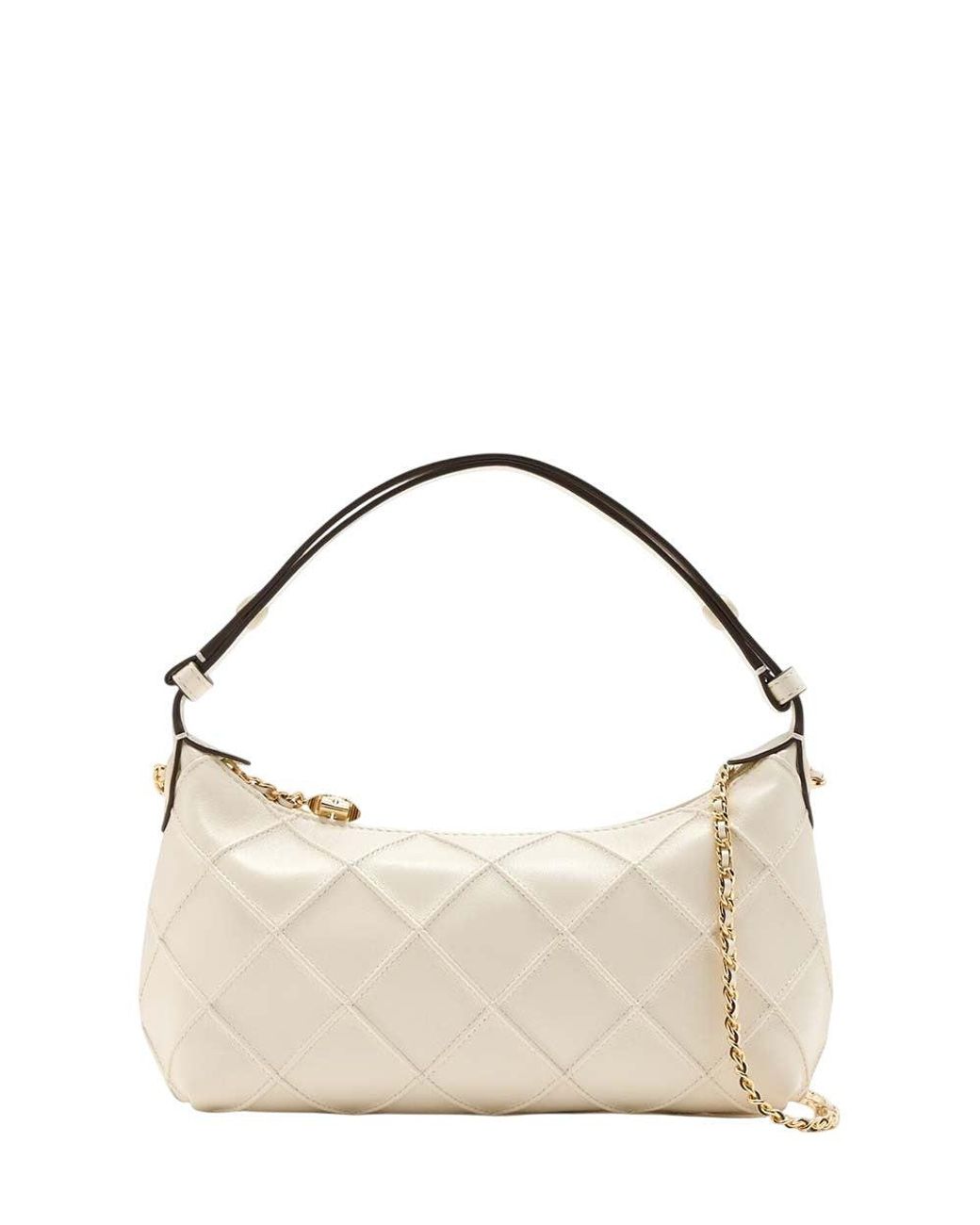 Tory Burch Metallic Off Fleming Mini Shoulder Bag