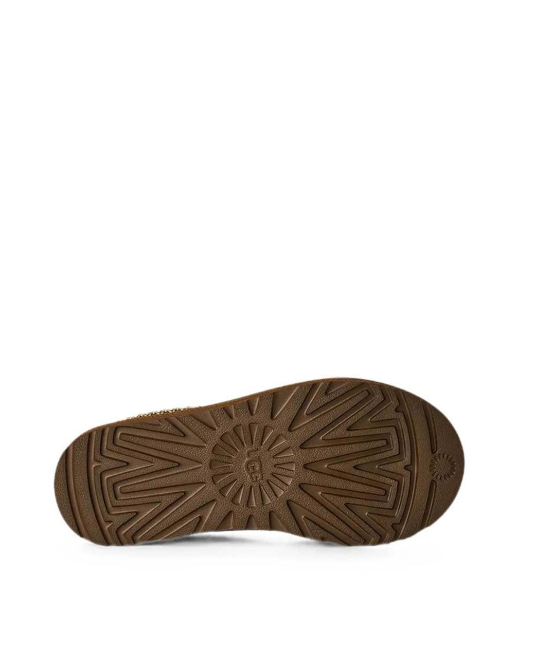 Ugg Brown Logo Slippers