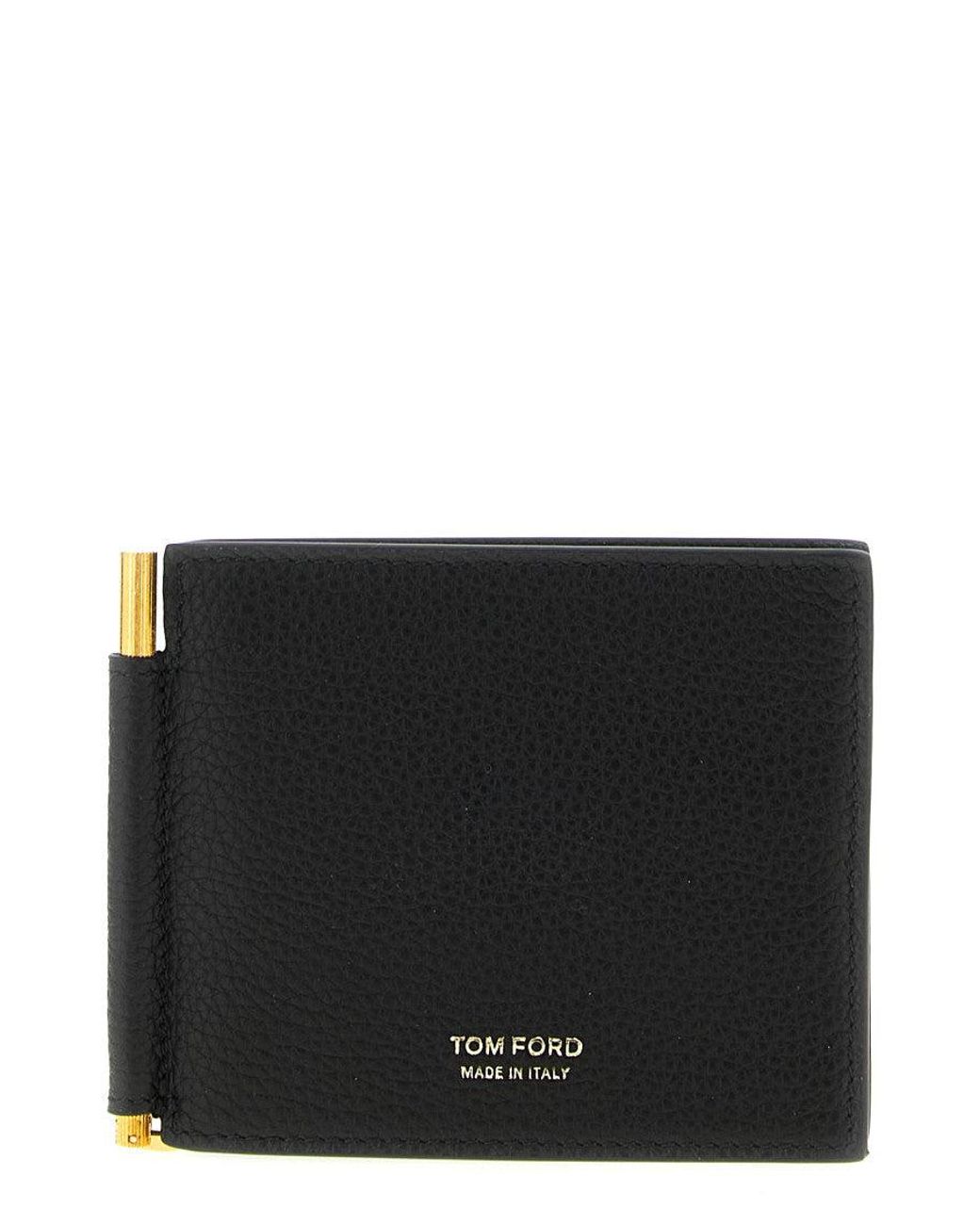 Tom Ford Black Logo Wallet for men