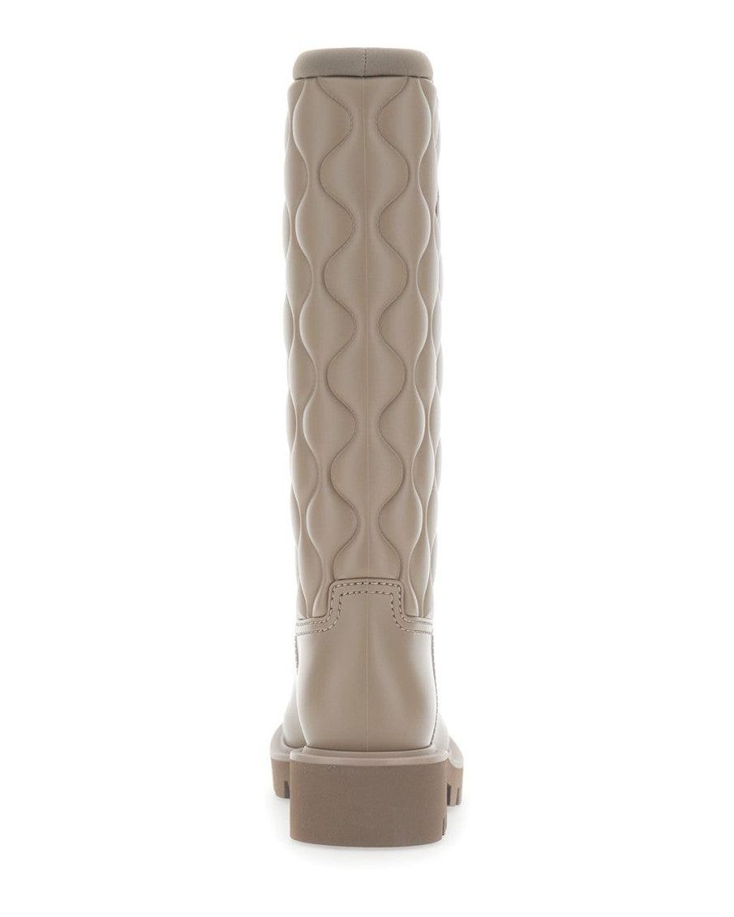 Moncler Brown Knee-High Boots
