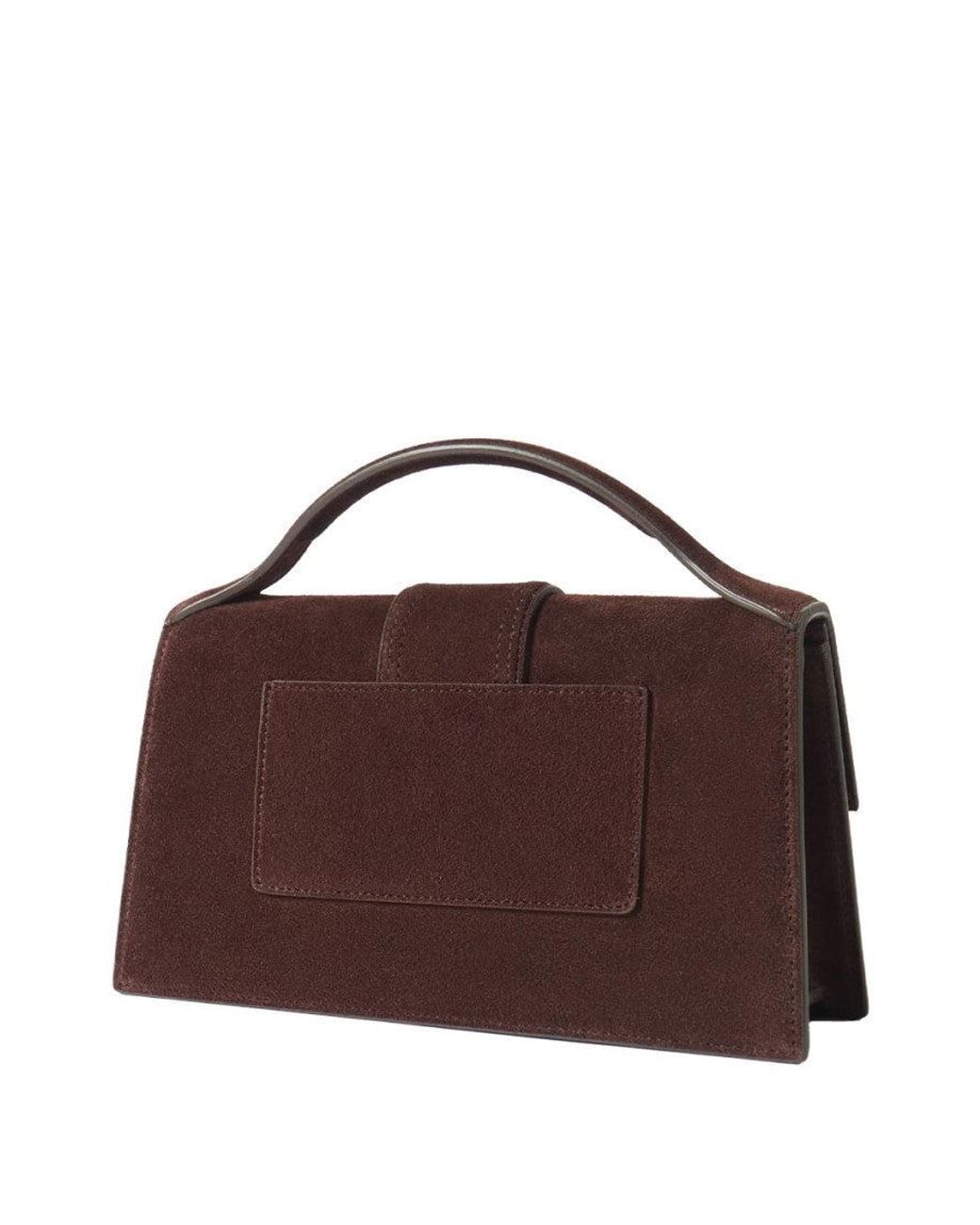 Jacquemus Brown Dark Bambino Large Crossbody Bag