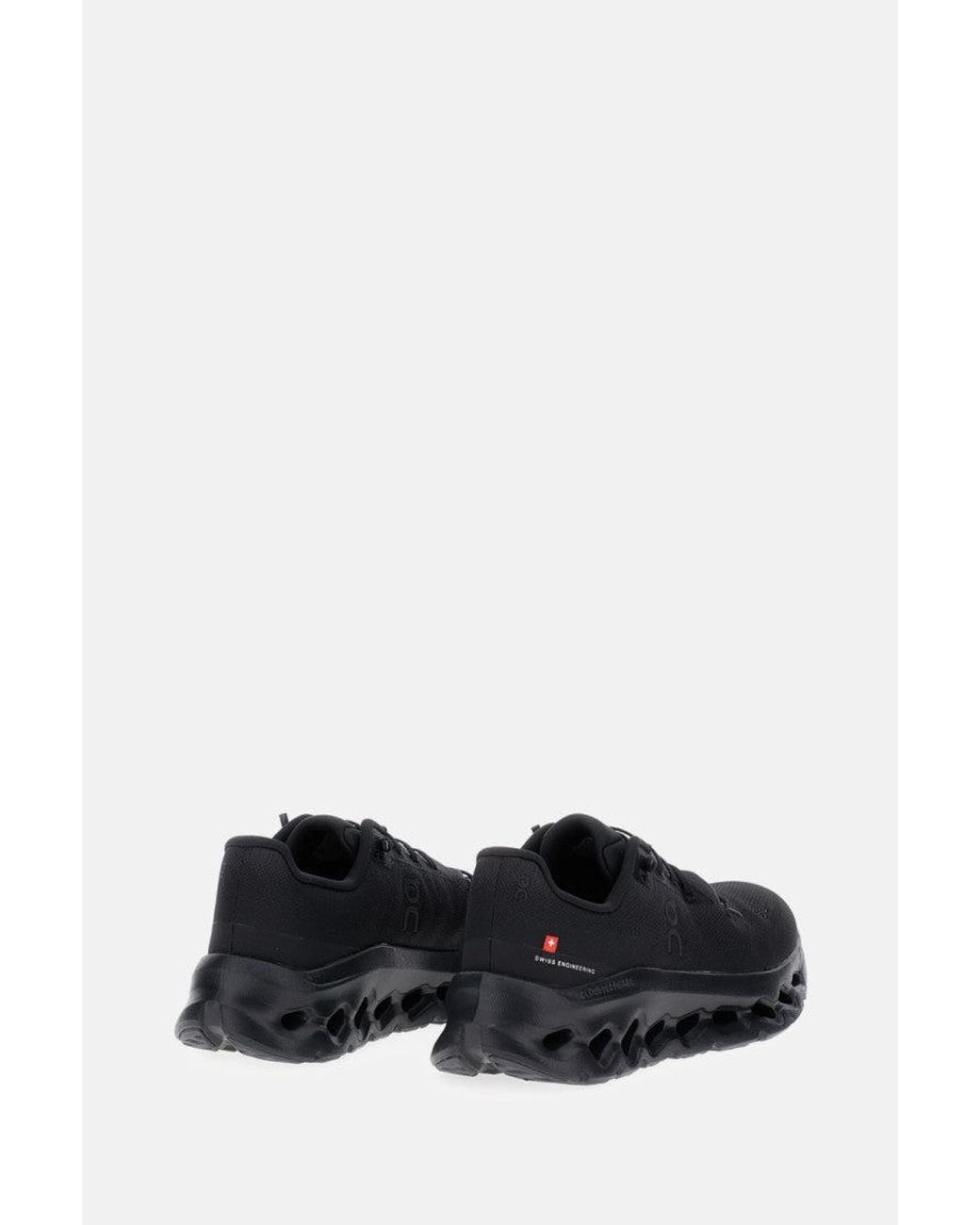 On Shoes Black Lace Up Sneakers