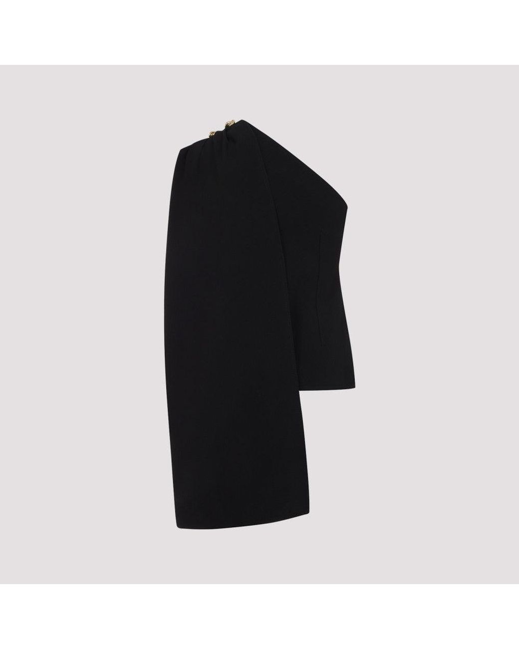 Bottega Veneta Black Asymmetrical Top