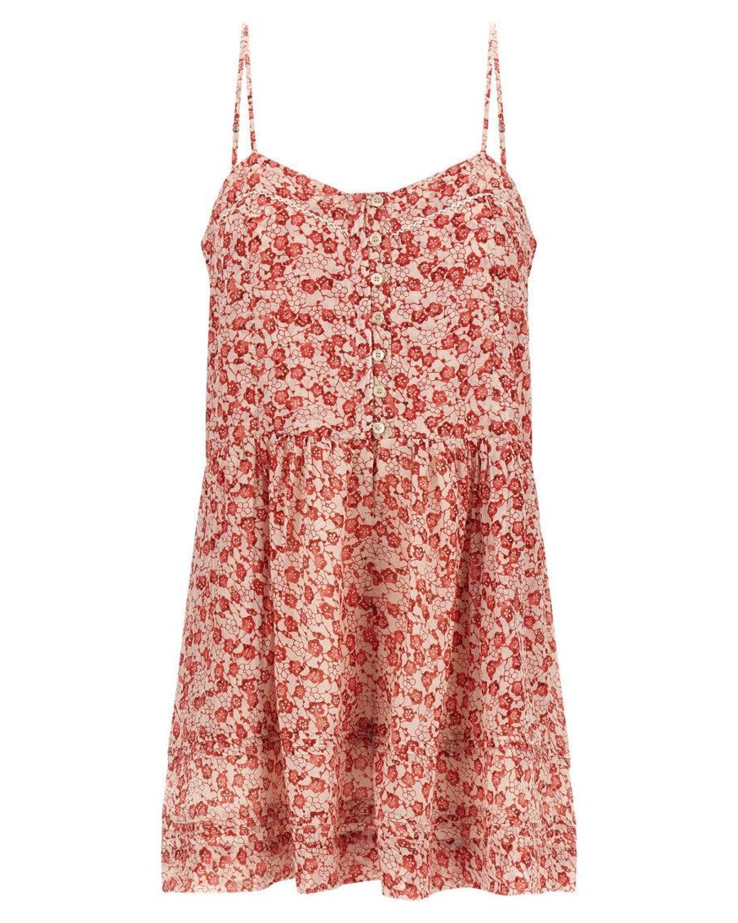 Isabel Marant Red Marant Etoile 'Vickia' Jumpsuit