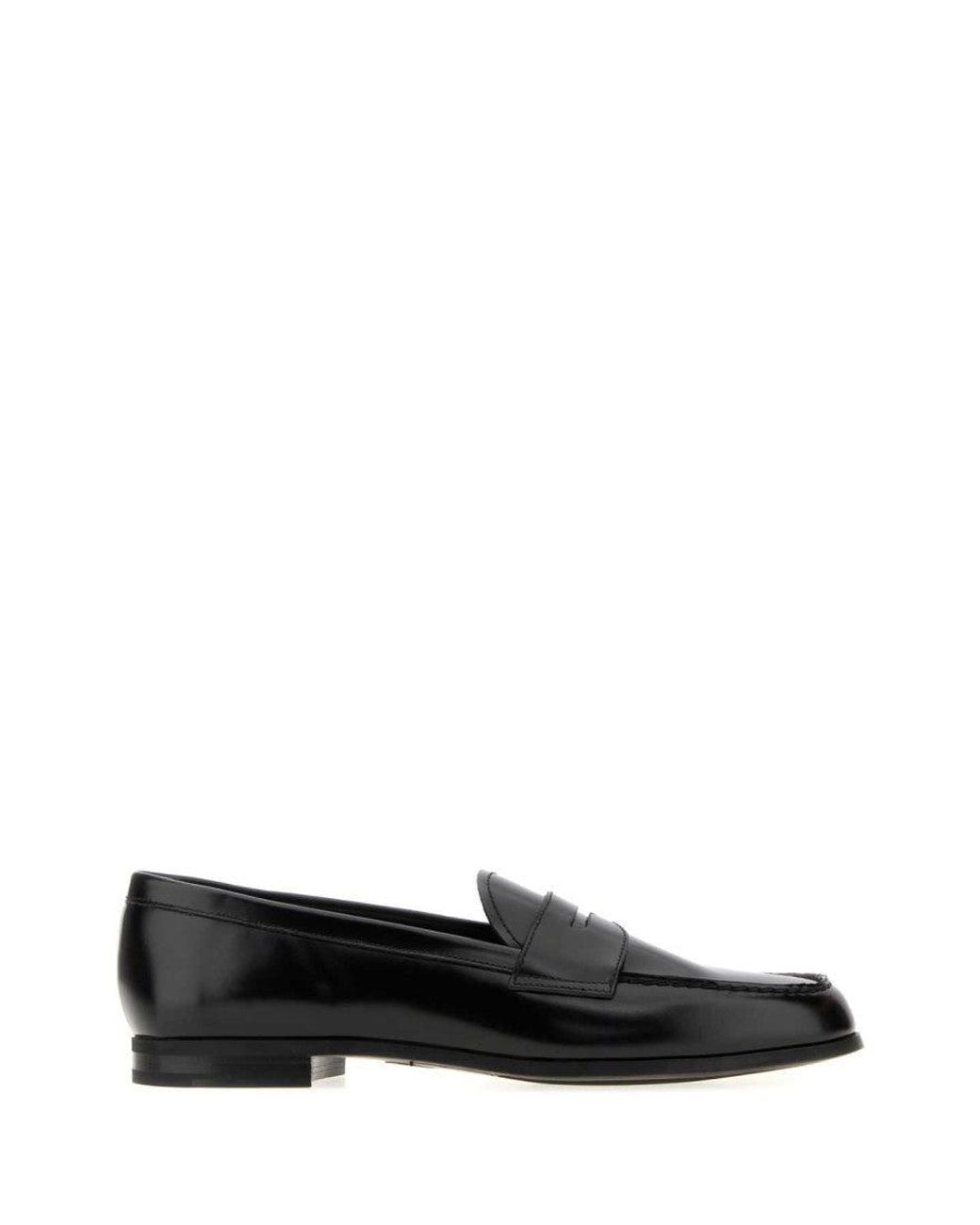 Church's Black Leather Natalie Loafers