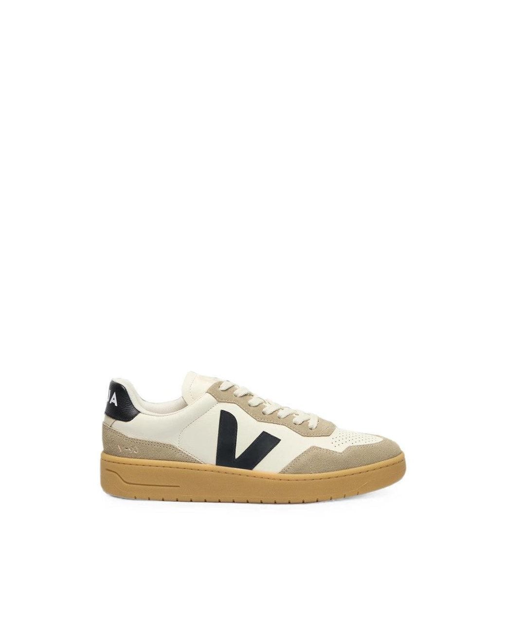 Veja Natural Perforated V-90 Sneakers