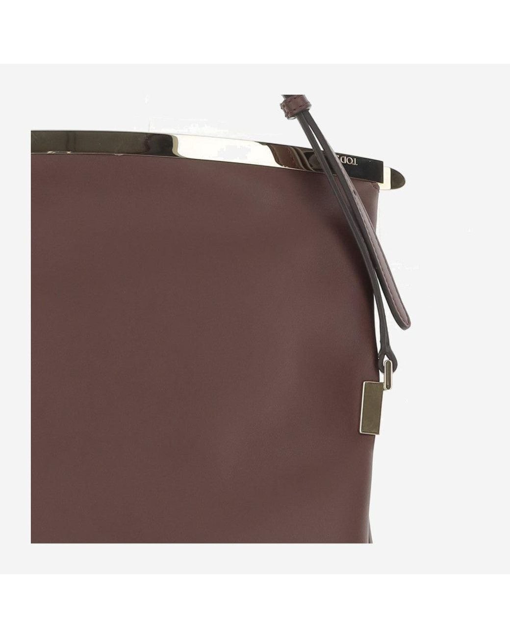 Tod's Purple Flap Foldable Shoulder Bag