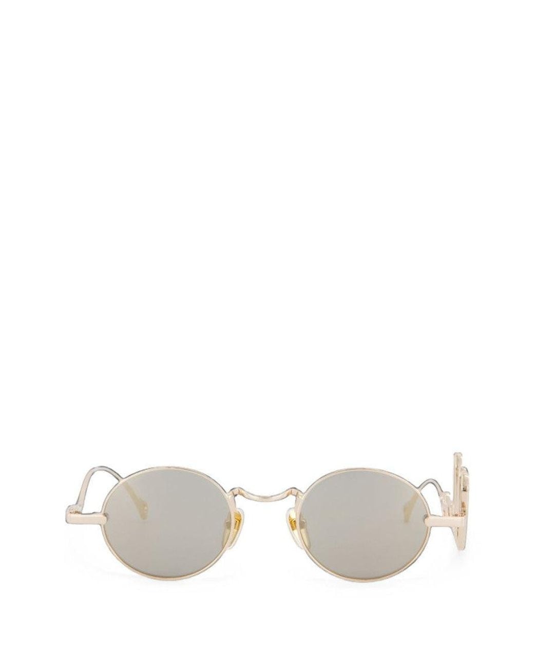 Chloé White Round Sunglasses