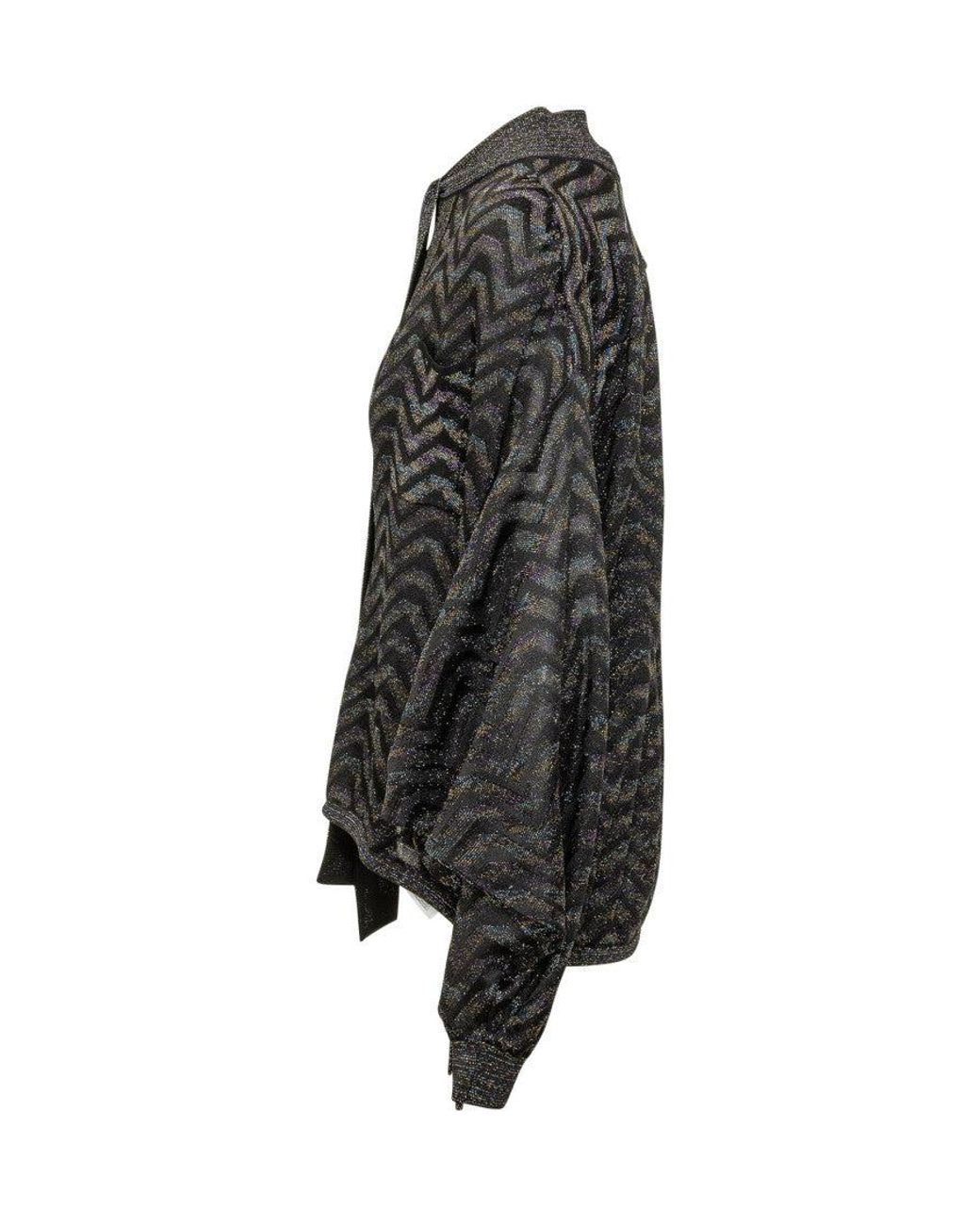 Missoni Gray Seraphim Knitwear Top