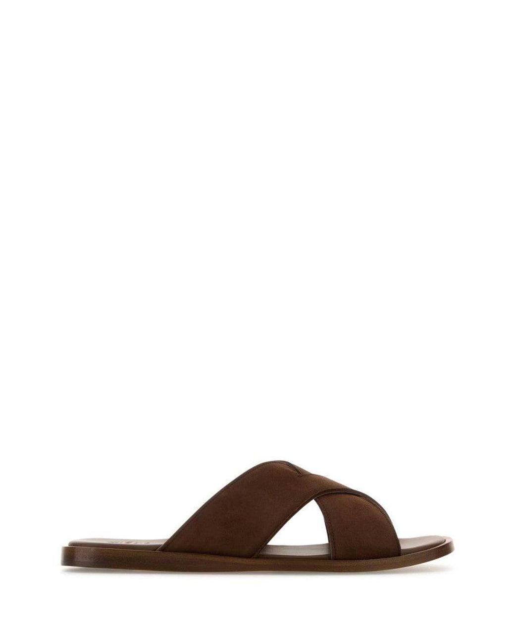 Church's Brown Suede Sandals