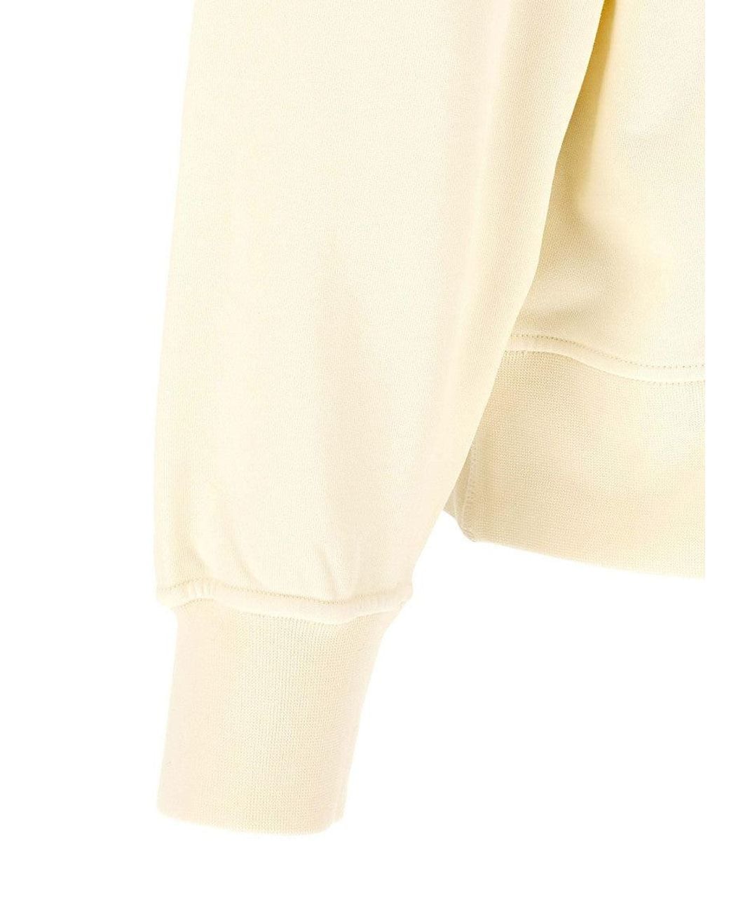 Stone Island Natural Off Crew Neck Sweatshirt for men