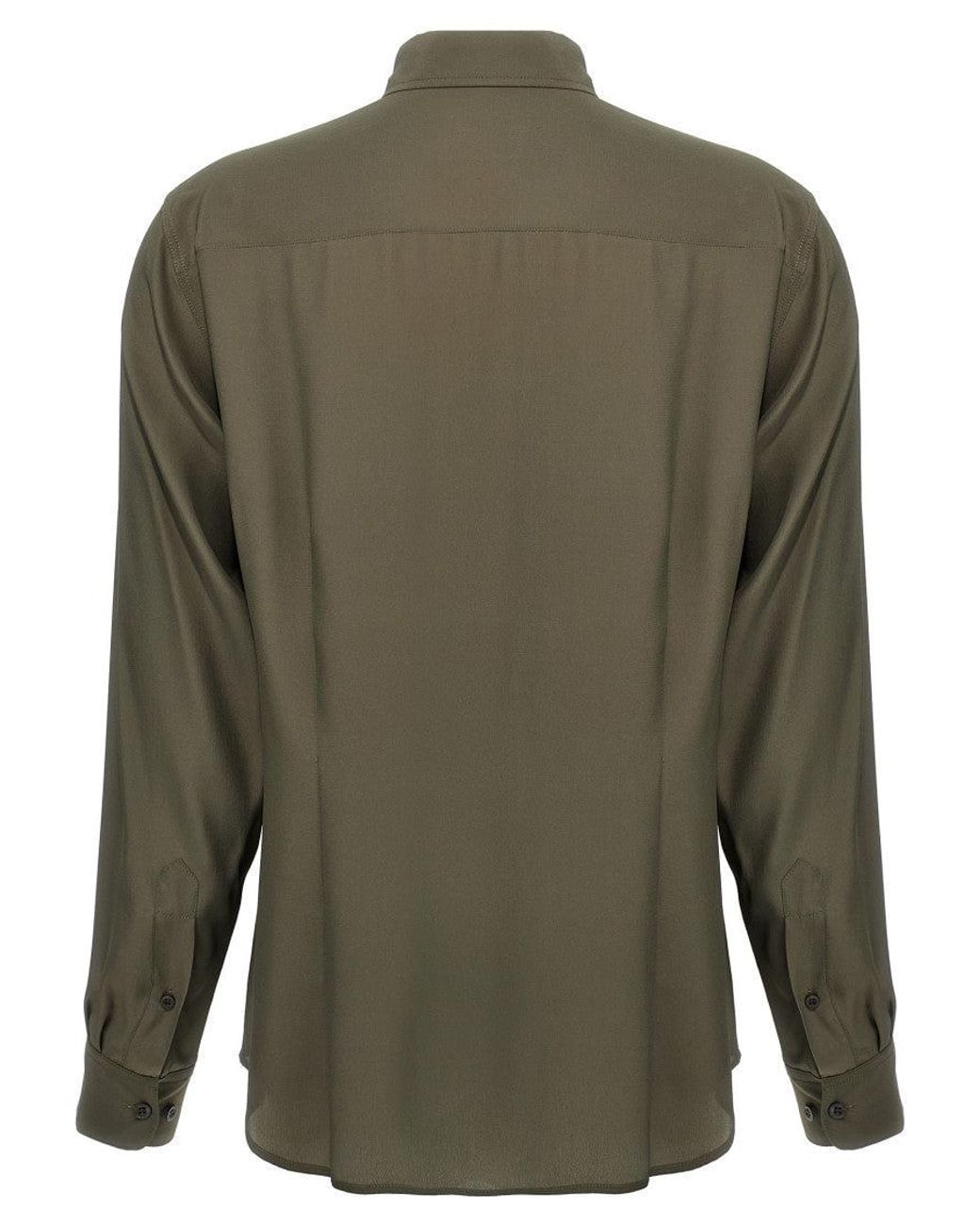 Dries Van Noten Green Chowy Shirt