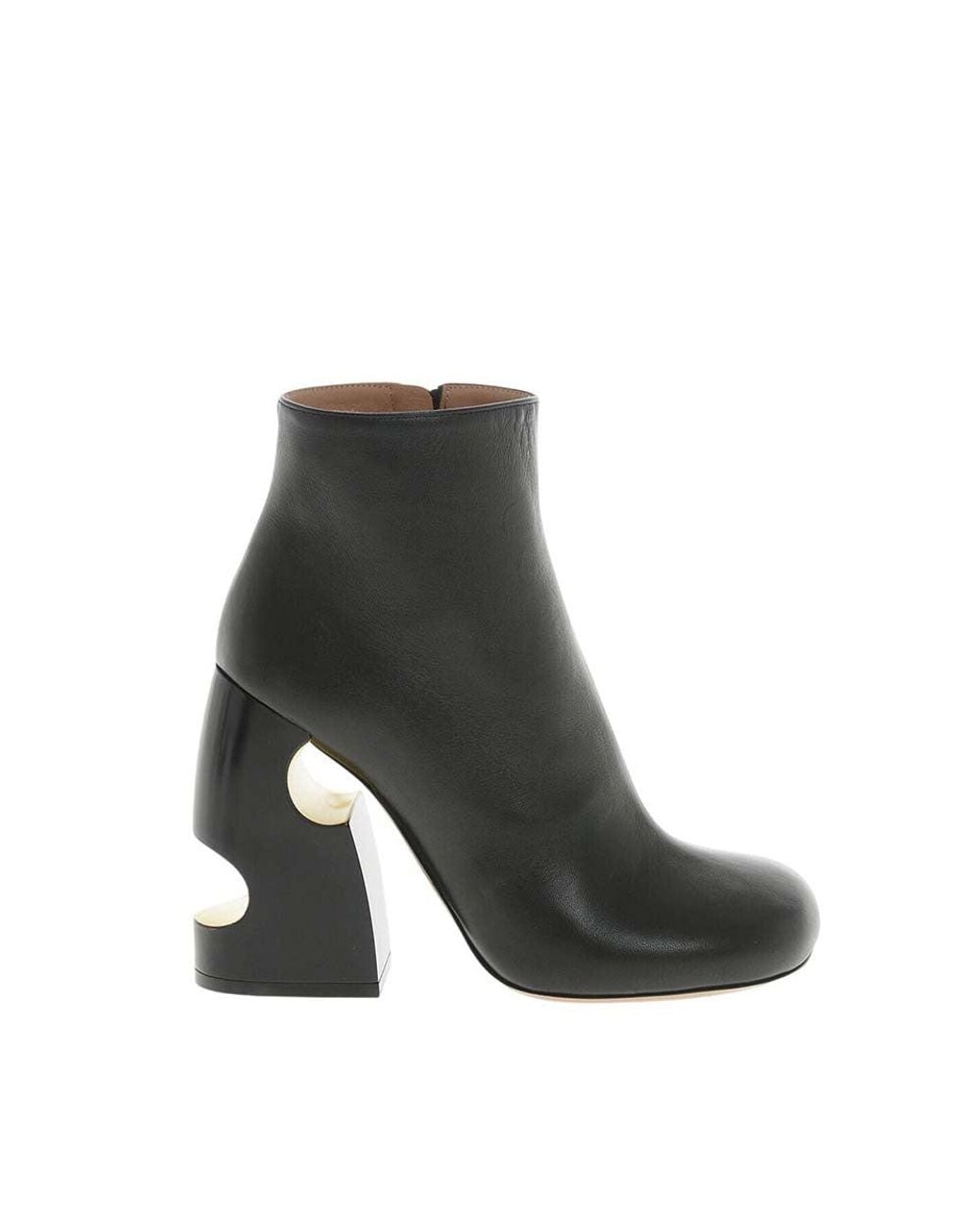 Off-White c/o Virgil Abloh Gray Solid Carryover Boots