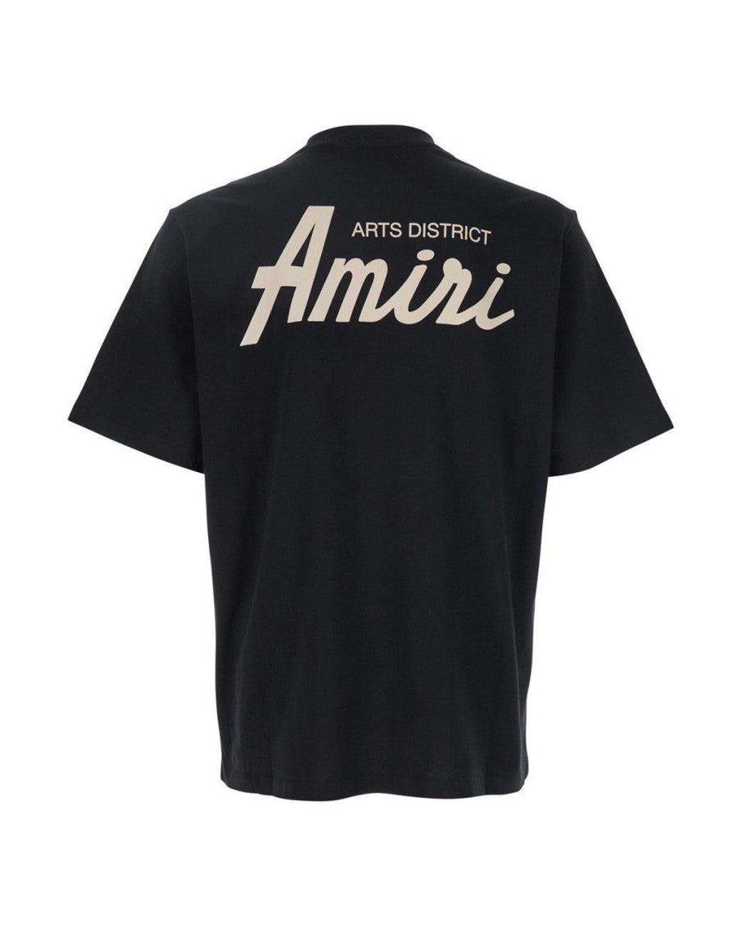 Amiri Black City' Crewneck T-Shirt for men