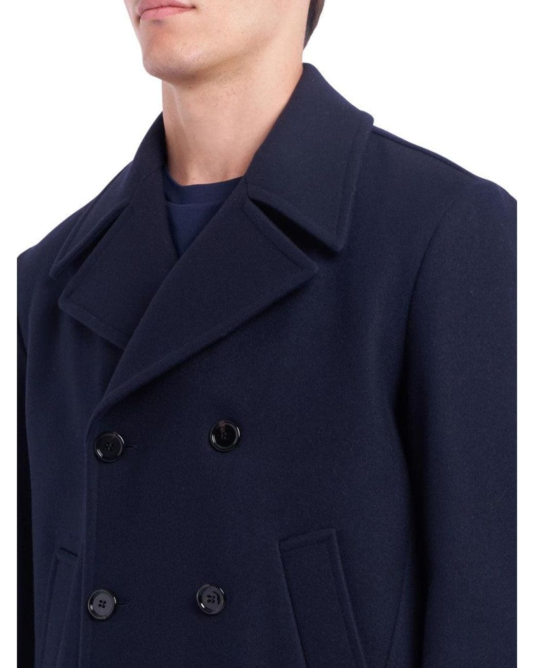 Dondup Blue Double Breasted Blazer for men