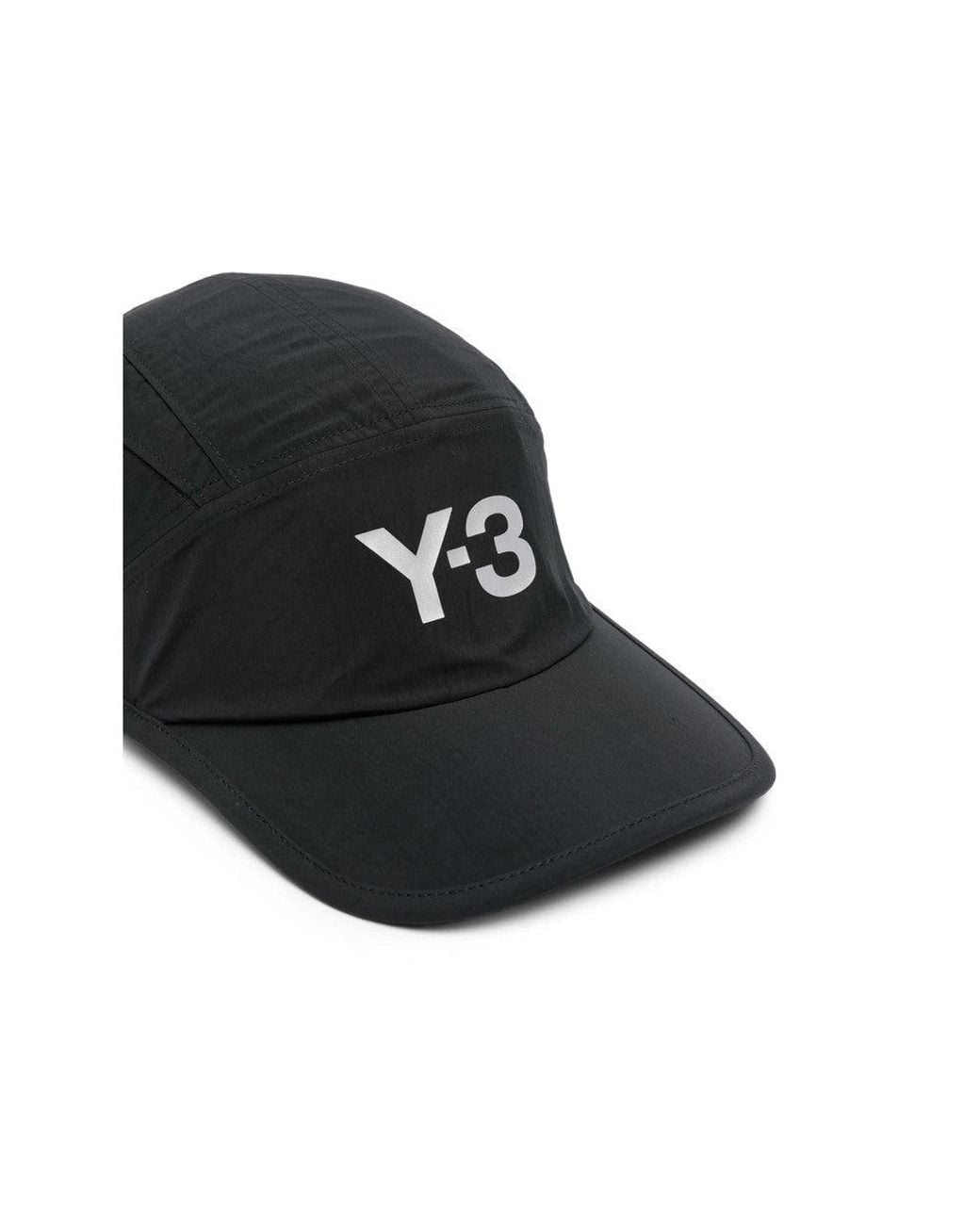 Y-3 Black Logo Baseball Cap for men