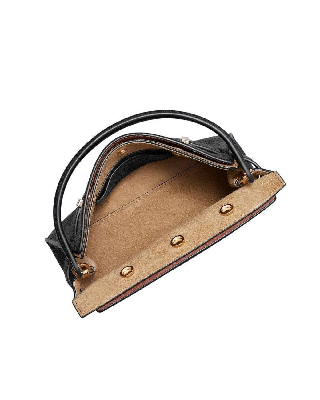 Tory Burch Black Lee Radziwill Mini Satchel