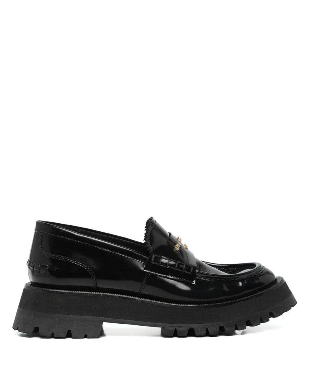 Alexander Wang Black Leather Loafers