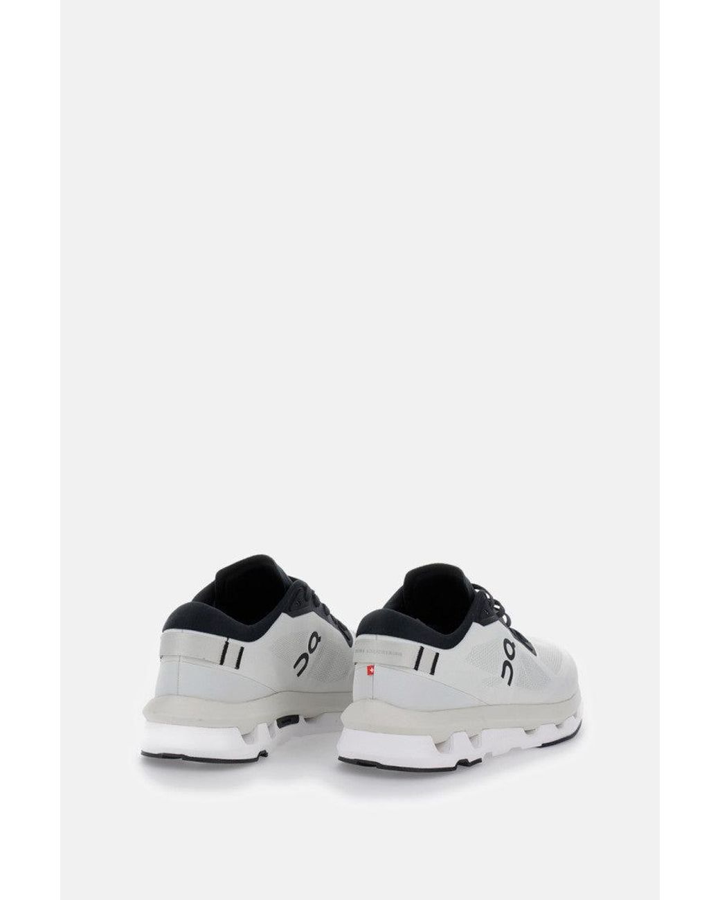 On Shoes White Ice Logo Sneakers for men