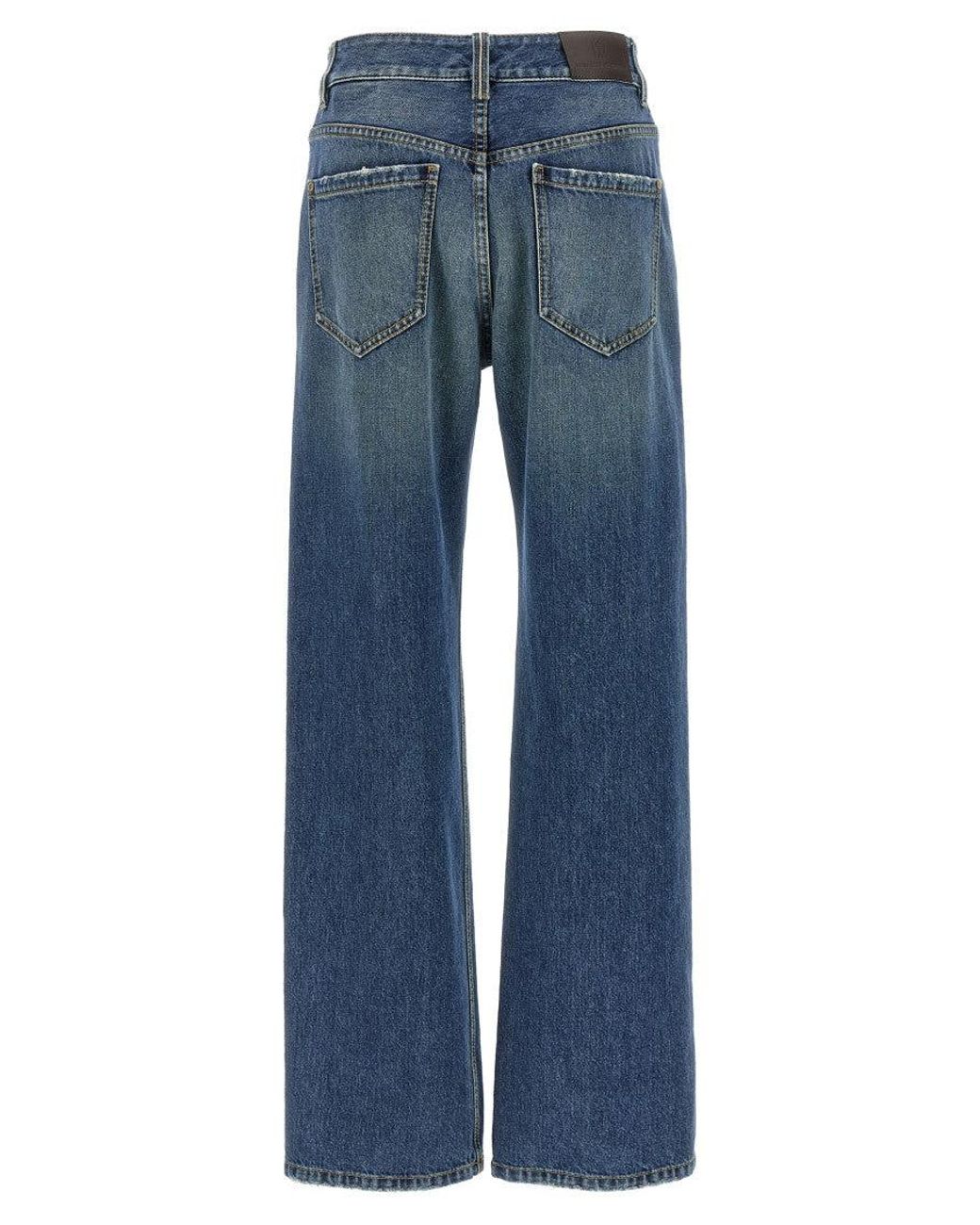 Brunello Cucinelli Blue 'Contemporary Loose' Jeans